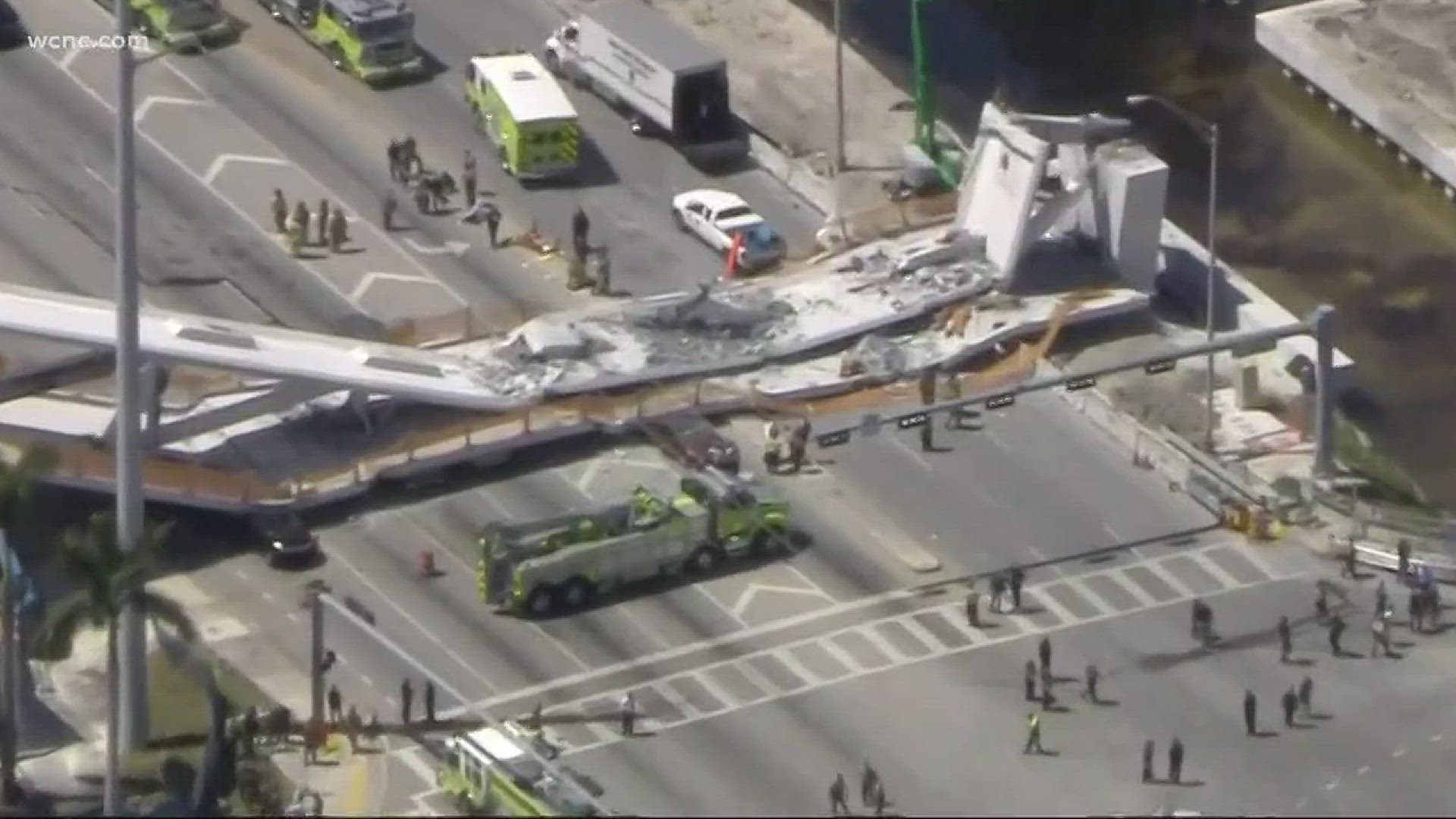 Questions are being raised about pedestrian bridge safety following the collapse in Miami