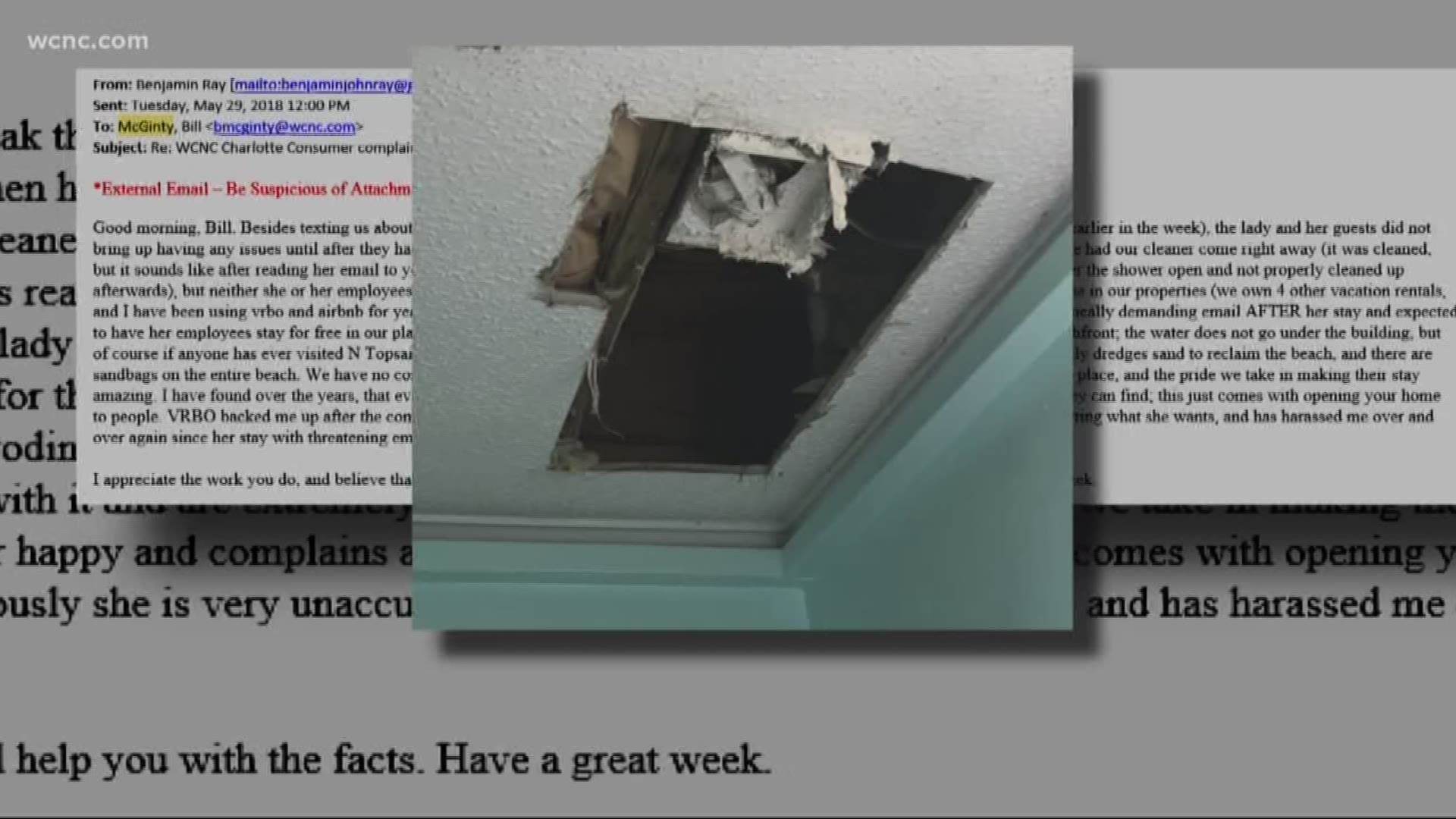 A NC family says they were ripped off by a HomeAway user when their condo was anything but what they expected it to be.