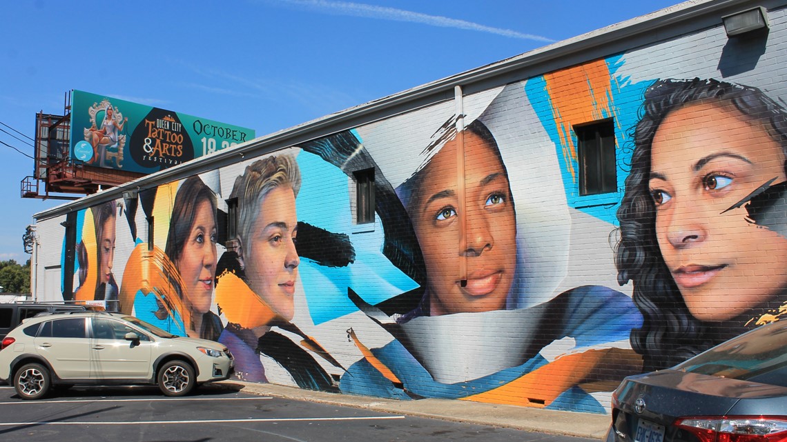 Street art and murals in Charlotte, North Carolina