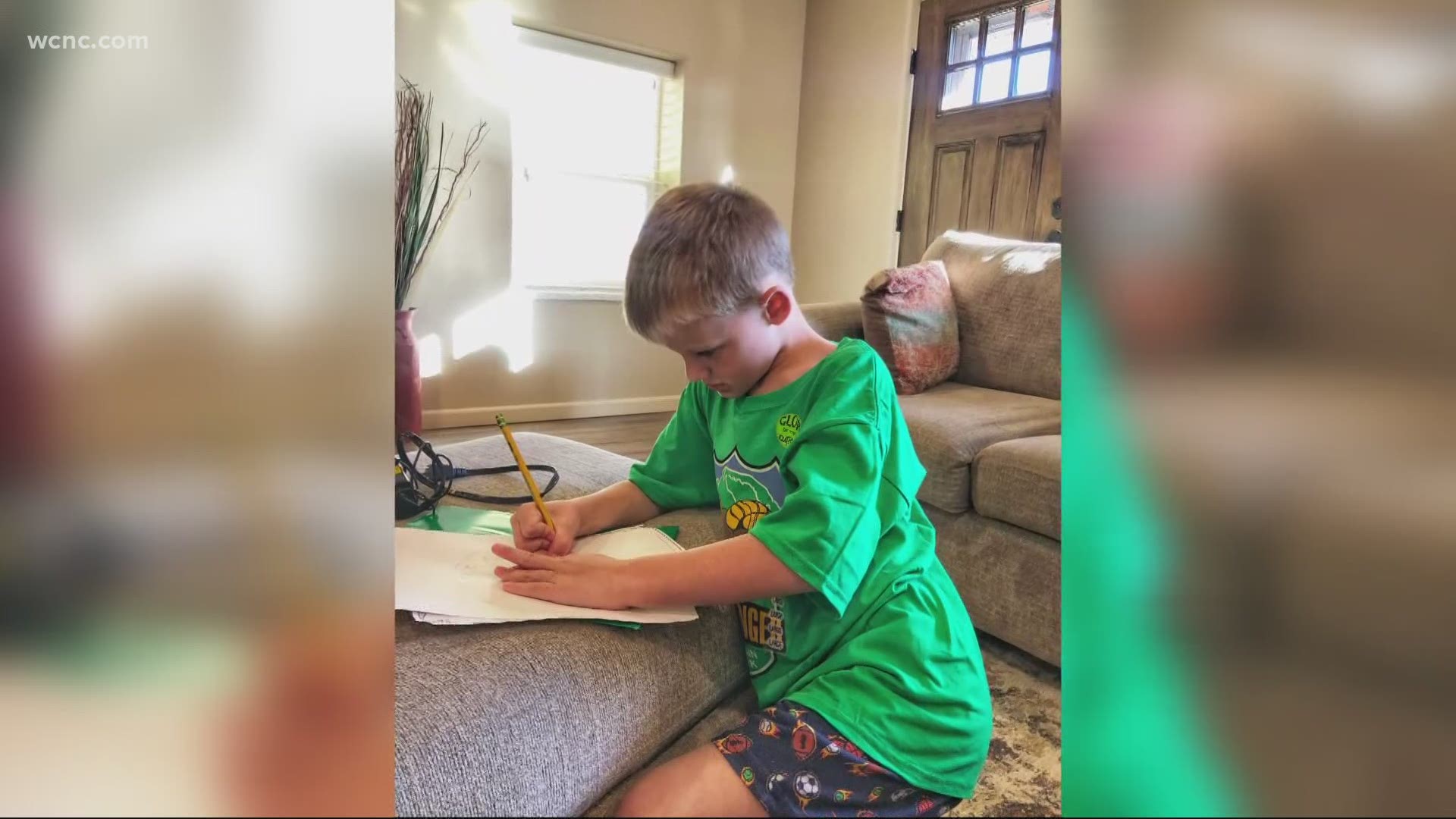 A local family, with a deaf first-grader, are concerned he will not bounce back as easily as other students.