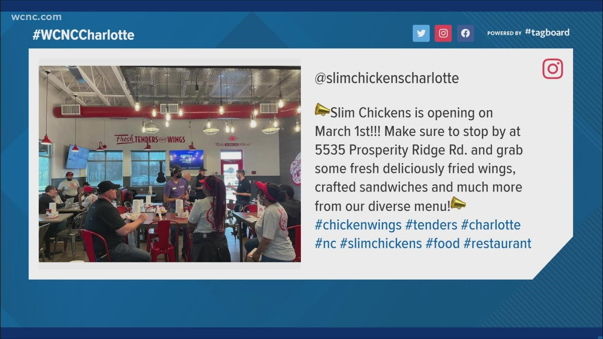 Slim Chickens offers a little bit of everything, from sandwiches to chicken waffles to wings, and more.