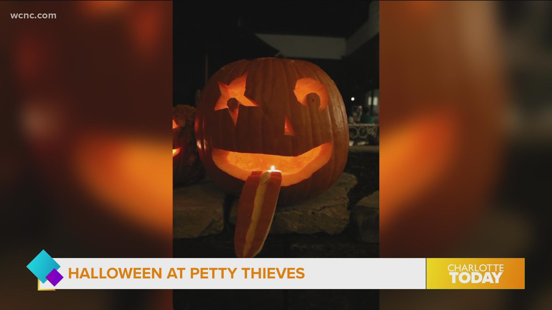 Enter the pumpkin carving contest at Petty Thieves Brewing