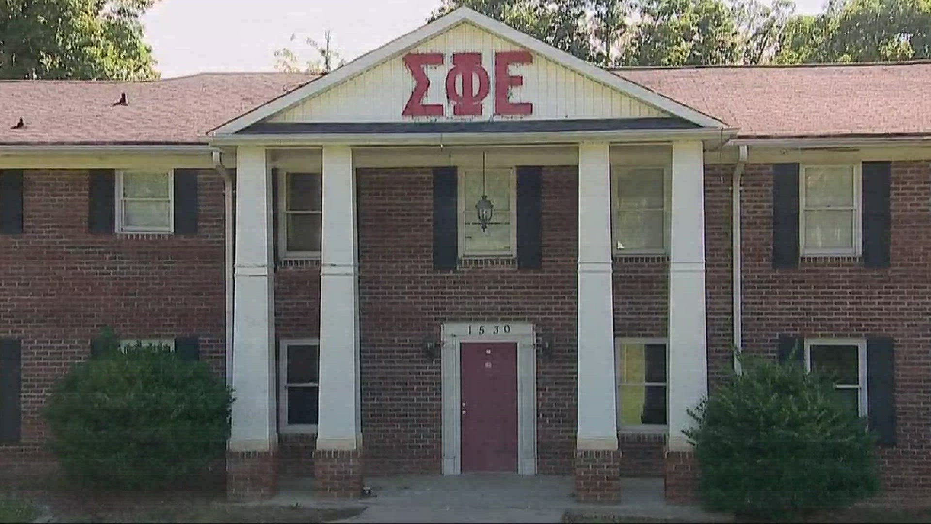 NBC Charlotte's Mark Boyle spoke exclusively with one of the fraternity brothers.