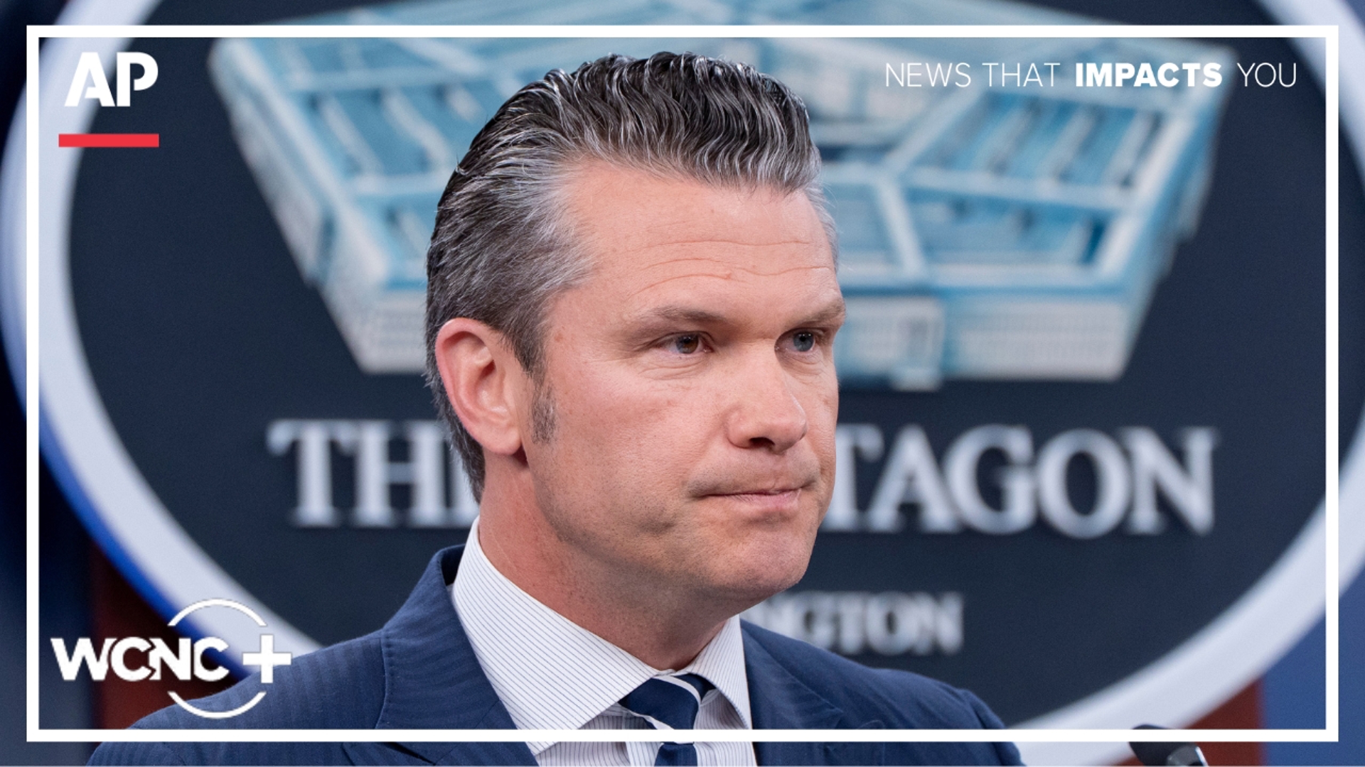 Defense Sec. Hegseth holds Pentagon briefing