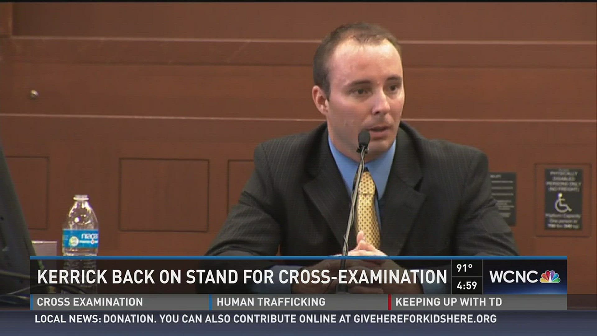 Randall "Wes" Kerrick was on the stand again on Friday for cross-examination, as prosecutors grilled the officer about the deadly shooting of Jonathan Ferrell.