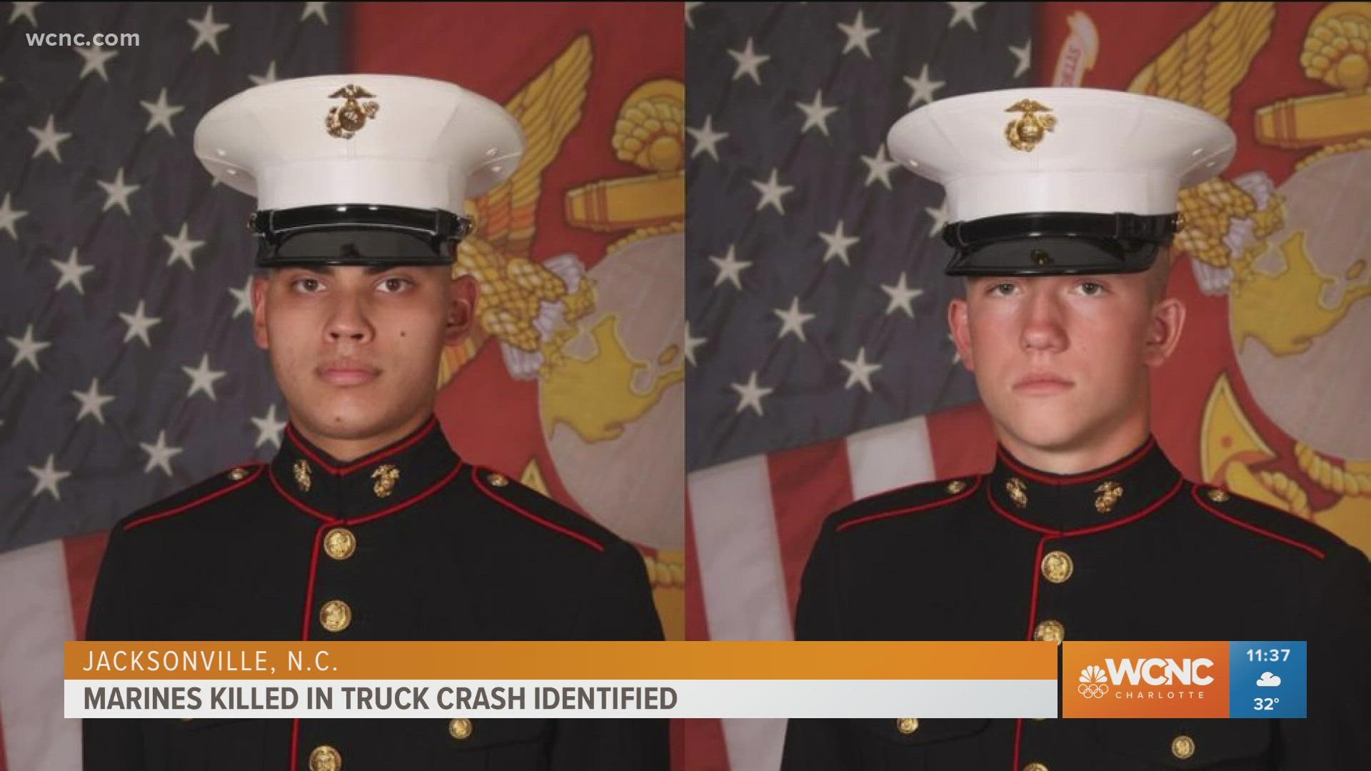 Marine Corps identifies Marines killed in NC crash