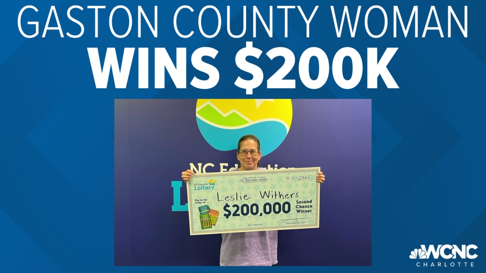 A Gaston County woman says she can now buy a new Jeep after winning big in the North Carolina Education Lottery.
