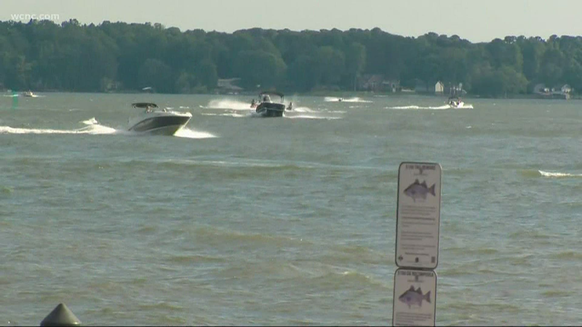 Law enforcement said this was one of the busiest weekends they have seen on Lake Norman. Sadly, one person died and another had to be airlifted.