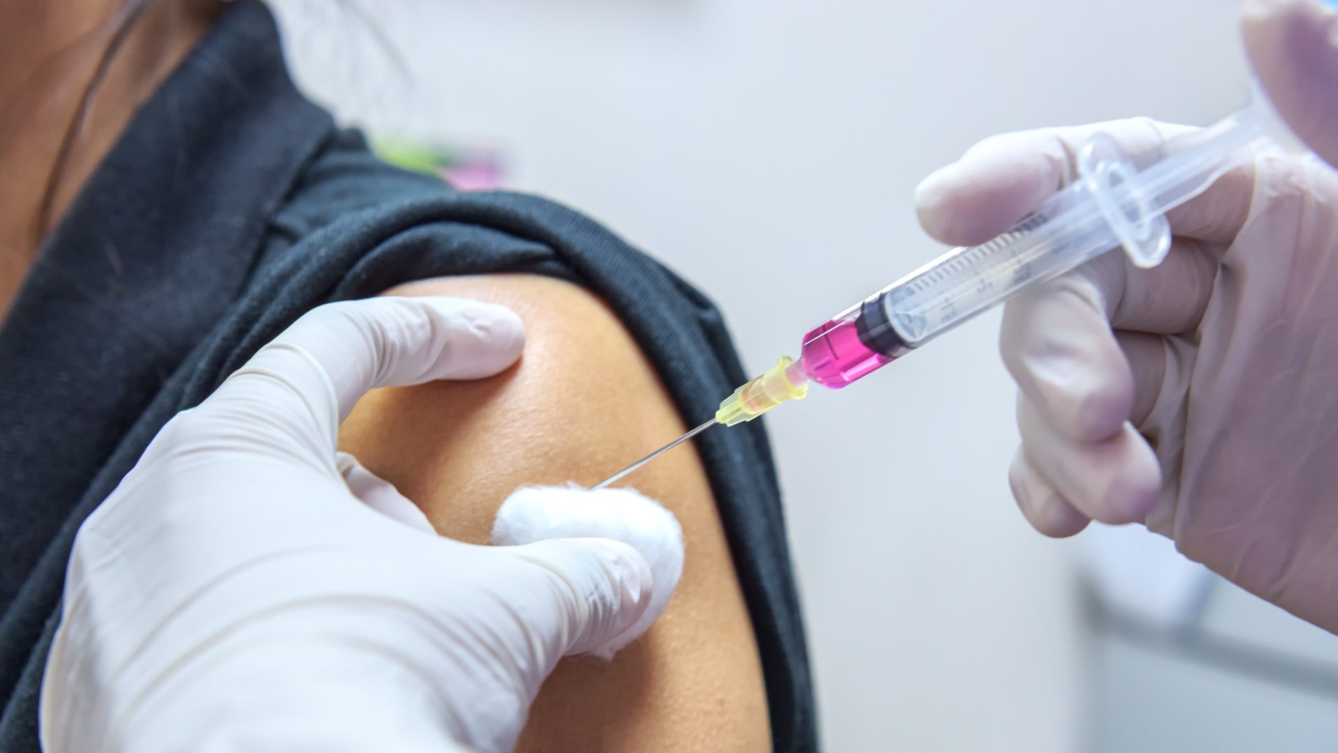 18 of the more than 2,300 people vaccinated Thursday had an adverse reaction.