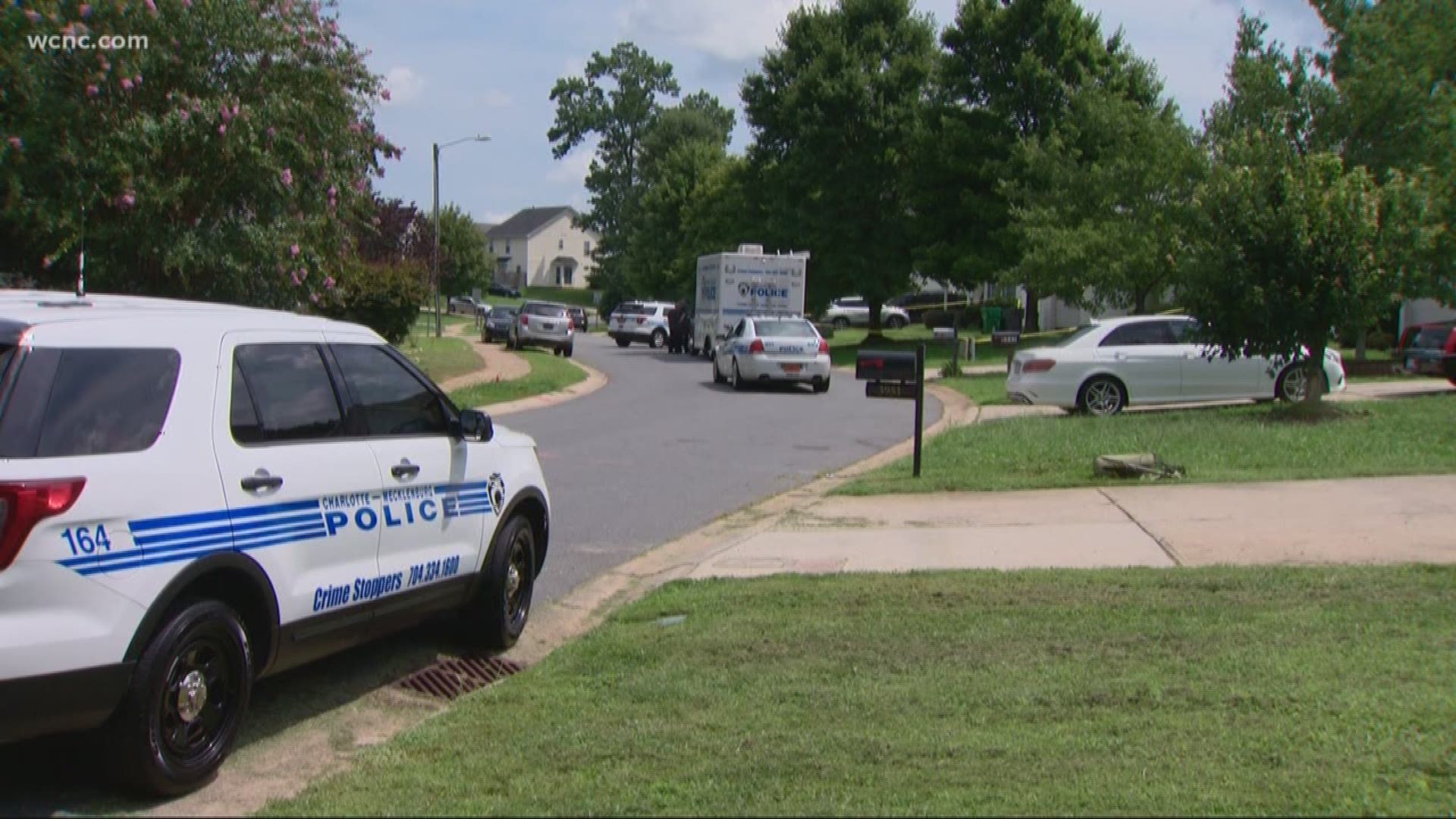 CMPD is investigating a homicide in the 3900 block of Farlow Road in north Charlotte.