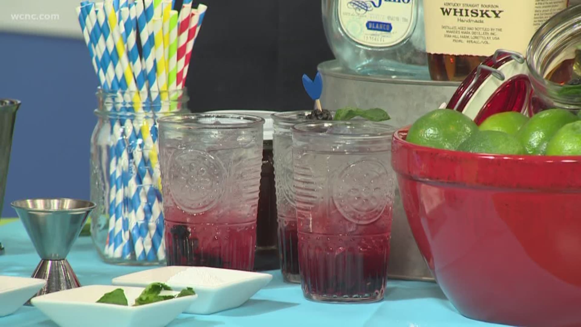 Russ Johnson is putting a spin on the popular Mint Julep drink ahead of the Kentucky Derby.