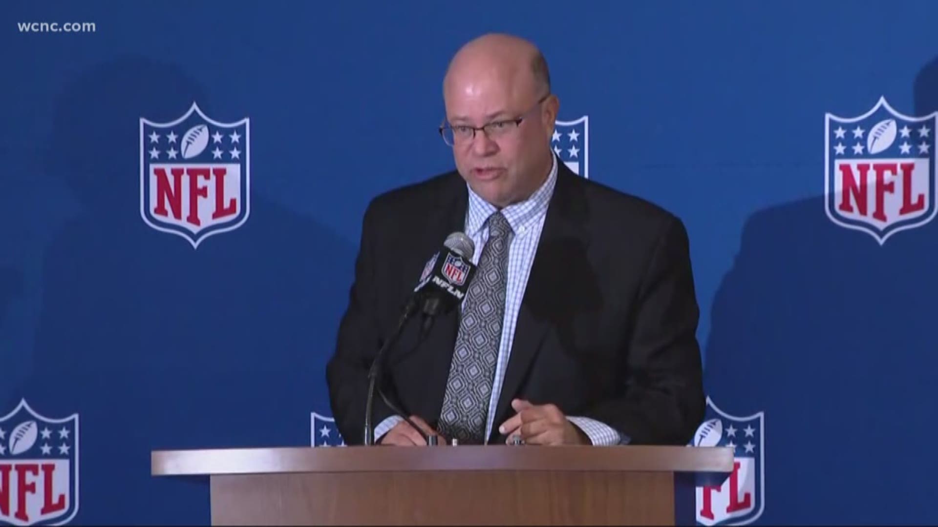 New Carolina Panthers owner David Tepper answered questions today from the media about the future of the Panthers.