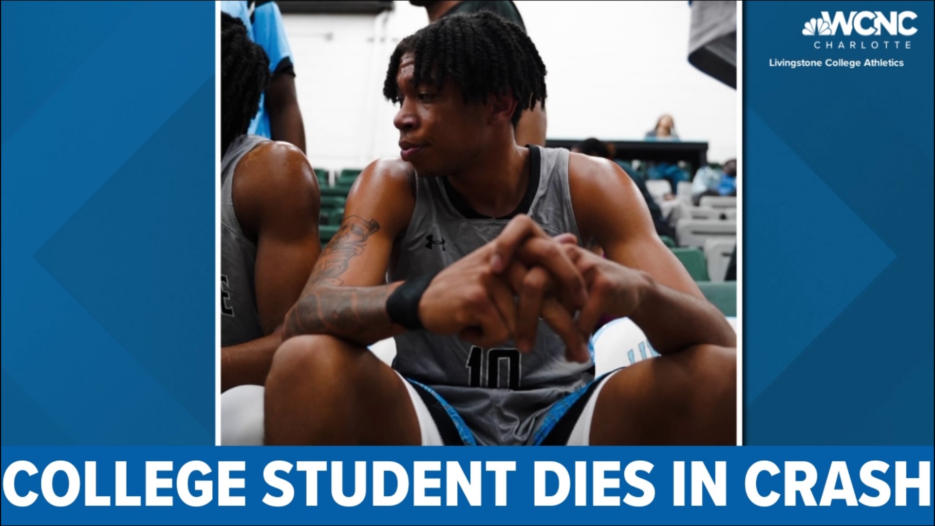 A Rowan County college is mourning the loss of a basketball player who died in a car crash on Monday.