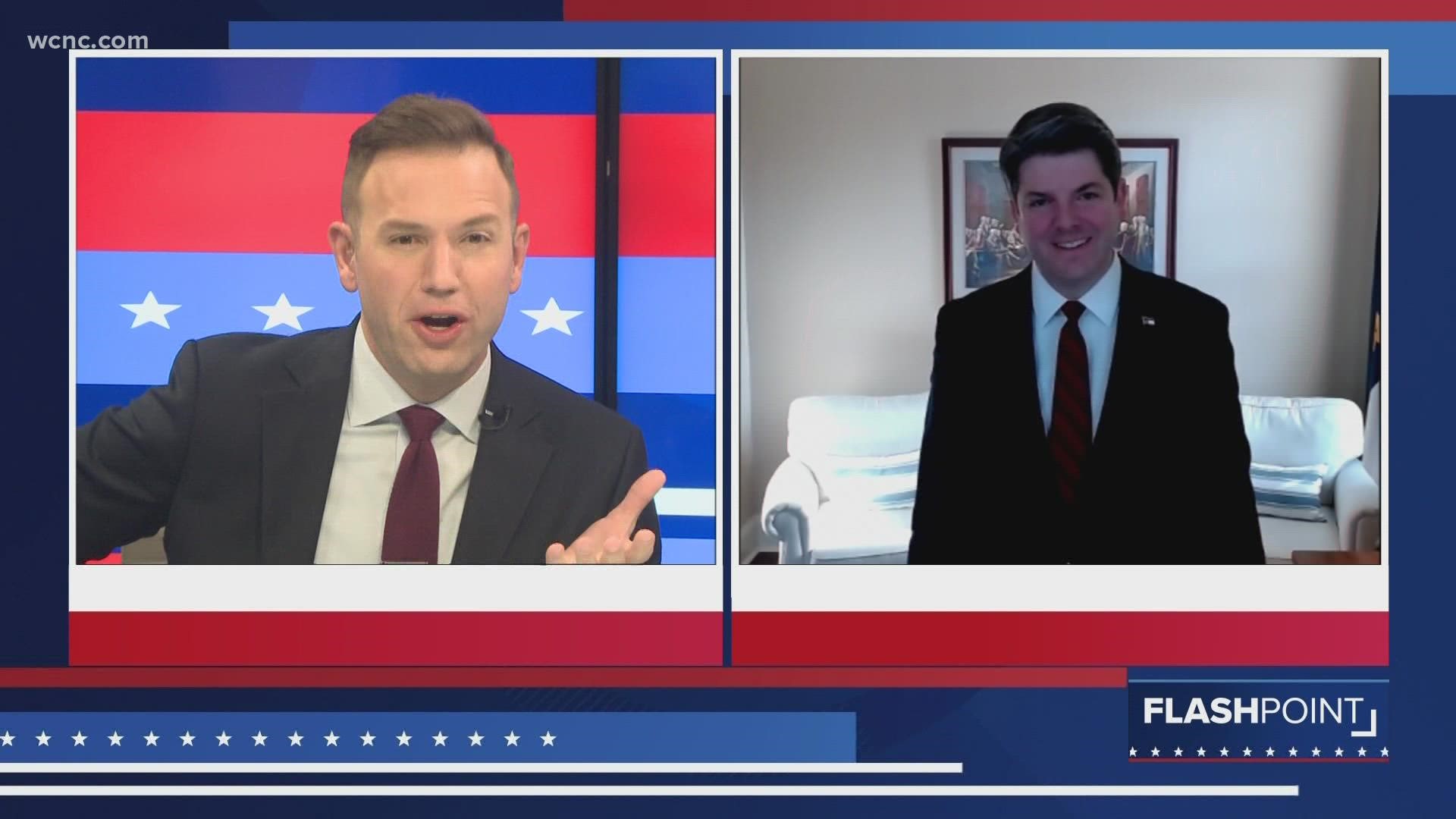 On Flashpoint, state senate candidate Brad Overcash says the process was transparent.