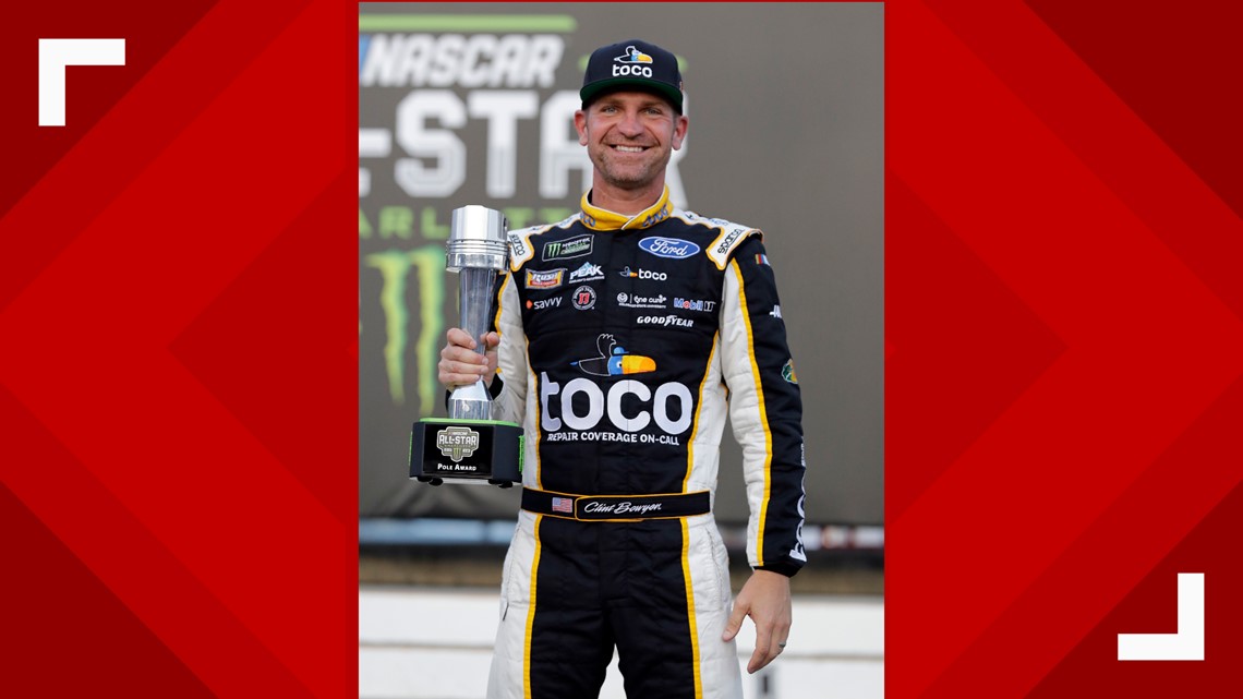 Clint Bowyer Captures Pole For Nascar All Star Race