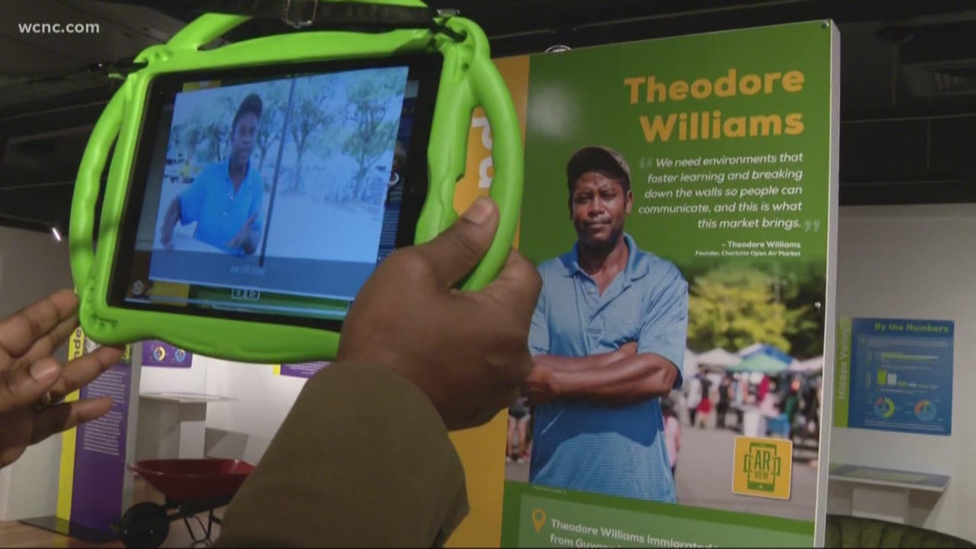 The exhibit allows visitors to use a provided tablet or an app to interact with seemingly normal displays to bring them to life. The creators are hoping to continue to expand the scope of the exhibit.