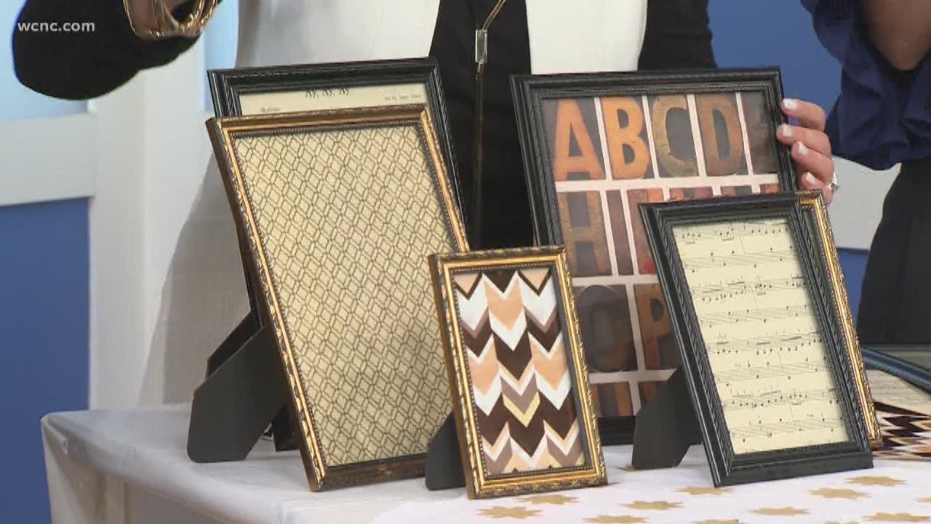 Lifestyle expert Julie Loven shows us how to make beautiful wall art and table décor for cheap.