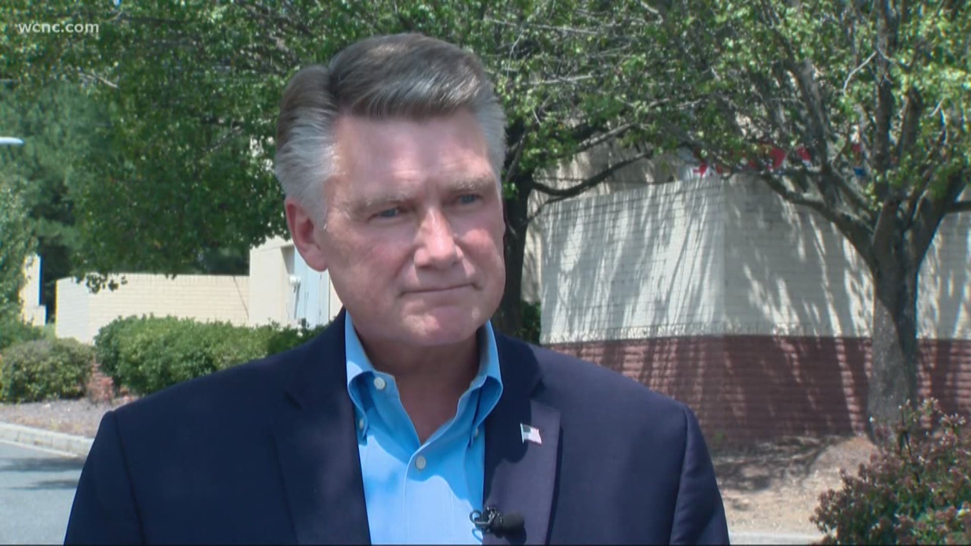 District 9 congressional candidate Mark Harris is getting some major help in his race in the name of President Donald Trump.