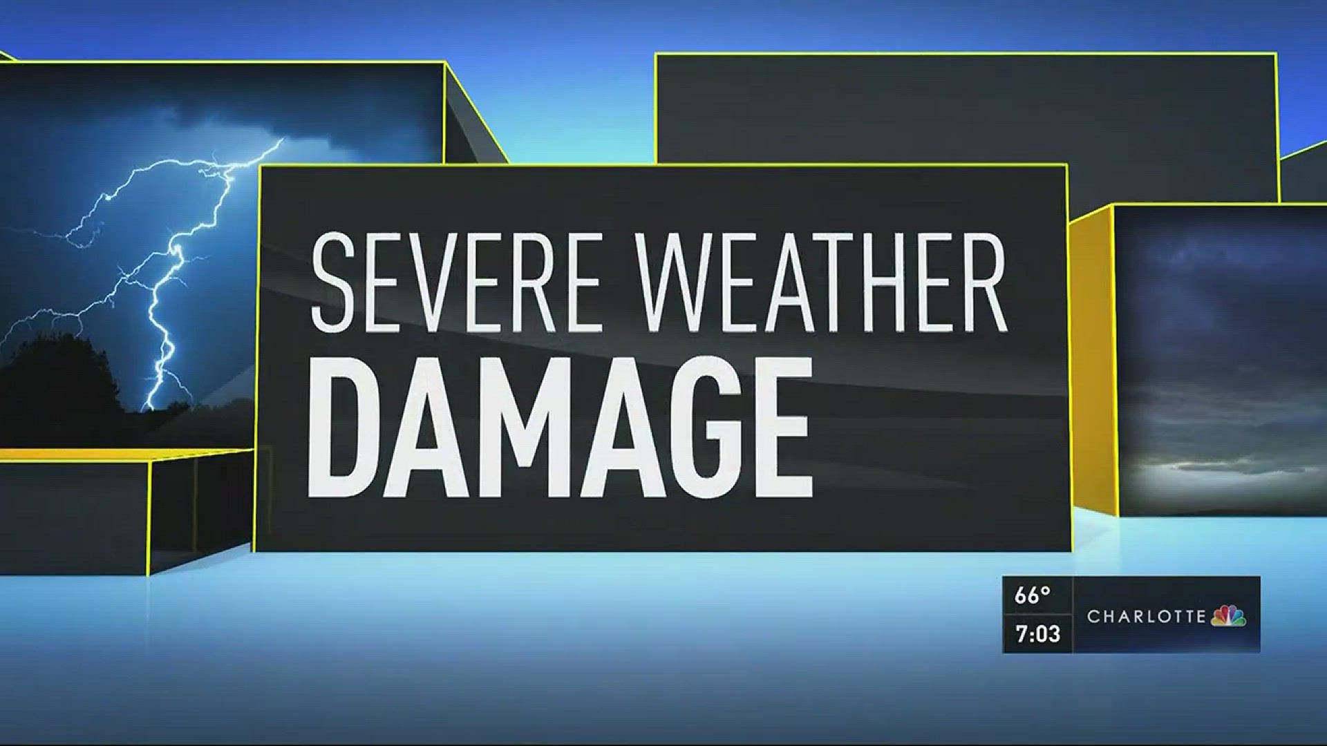 Heavy damage and power outages after Saturday night storms | wcnc.com