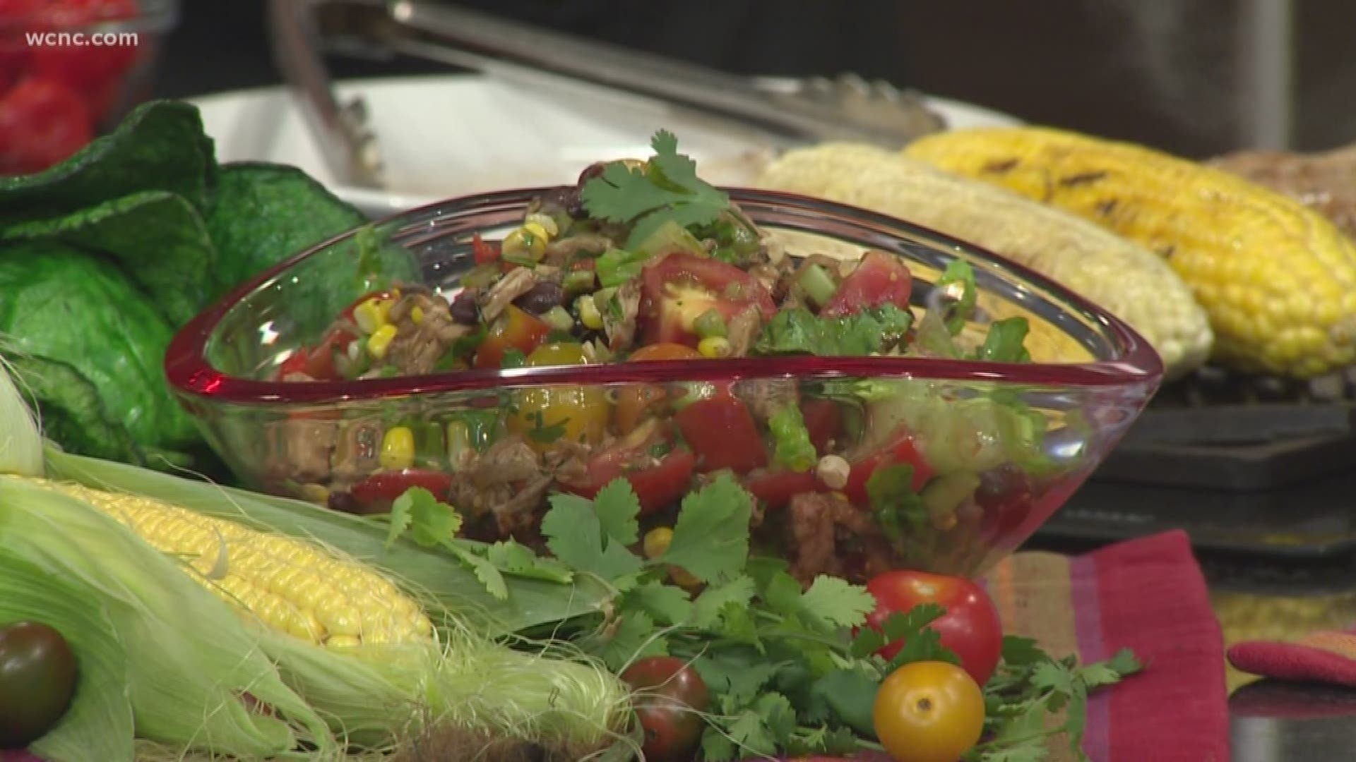 Chef Carol Green gives us a recipe for a salad that’s far from boring. Here’s how to make this southwest flavored meal.