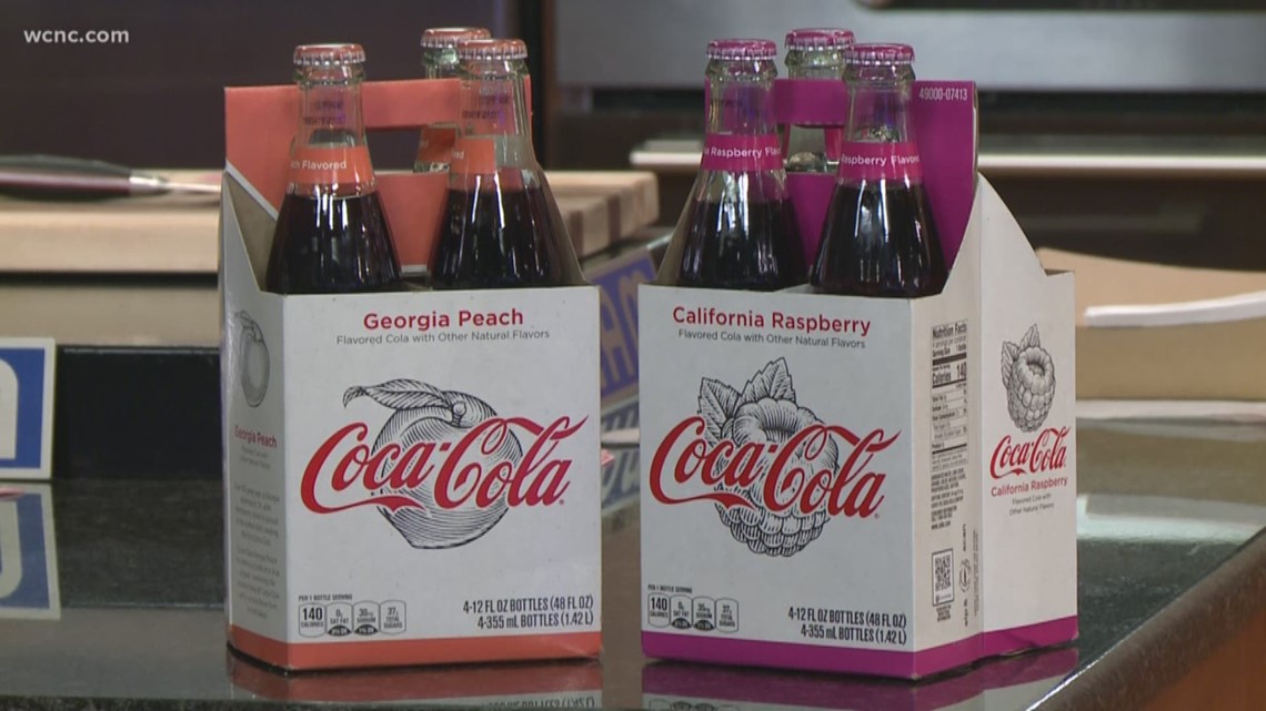 Coca Cola unveils Peach and California Raspberry flavored coke