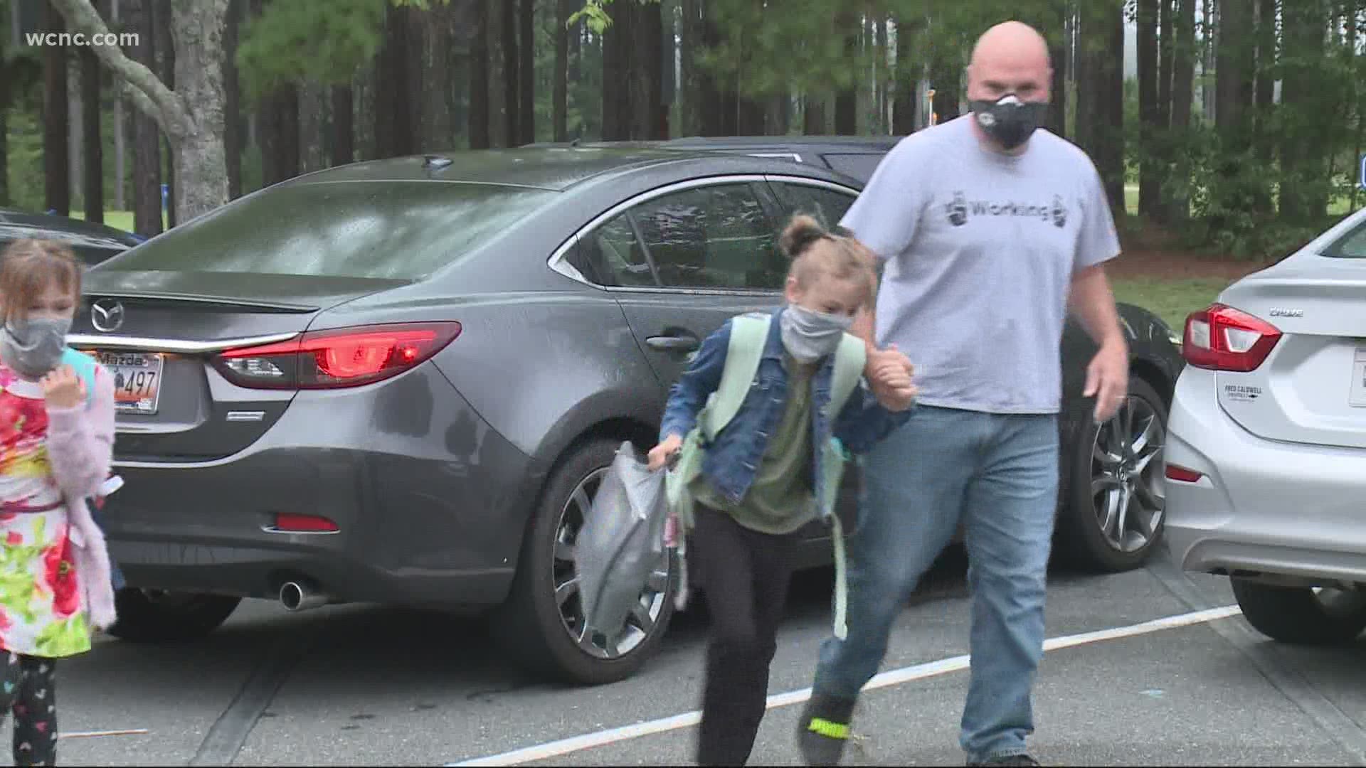 Parents talk about their concerns as school starts back.