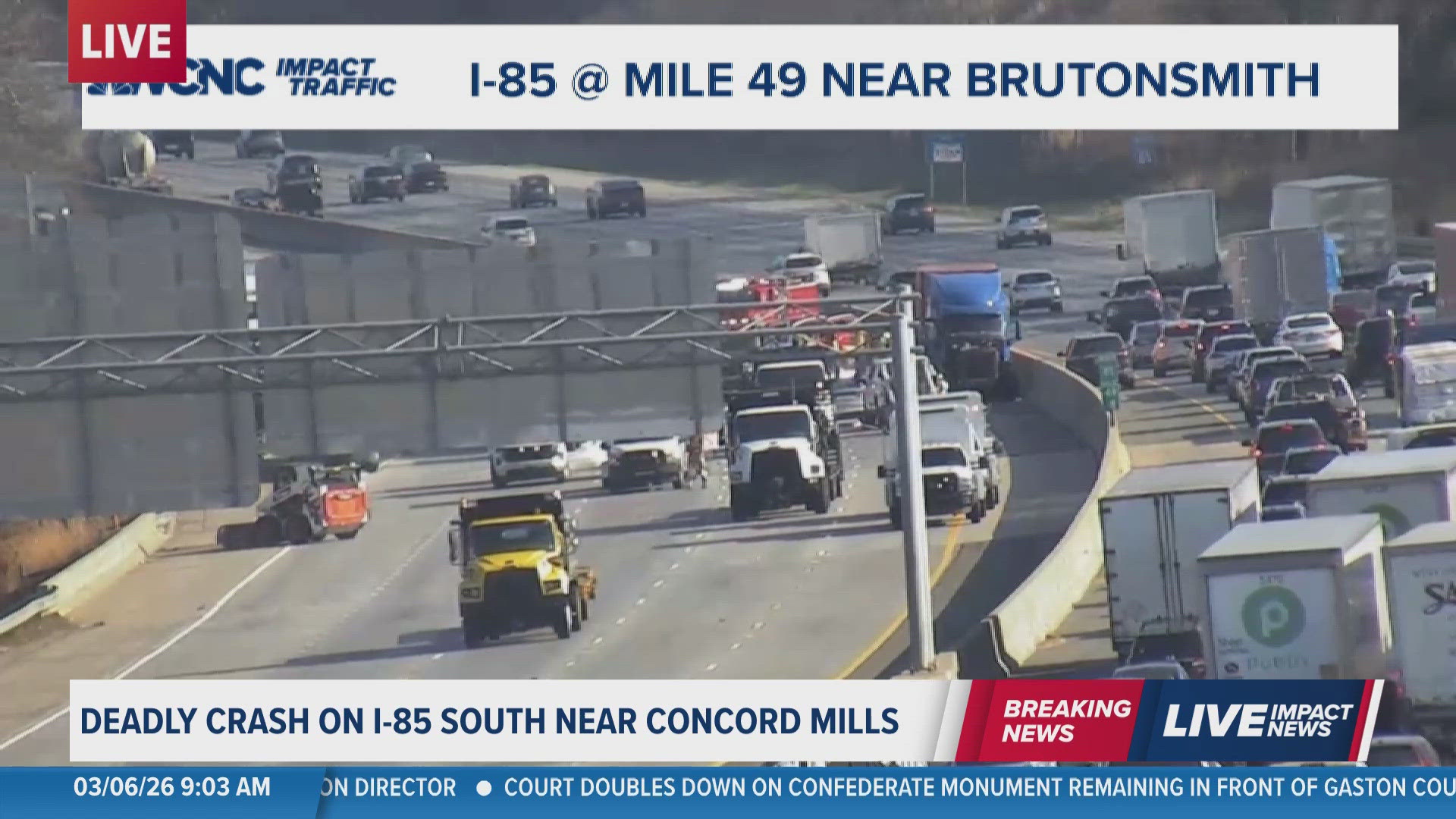 9 a.m. update: Latest on deadly I-85 crash in Concord | wcnc.com