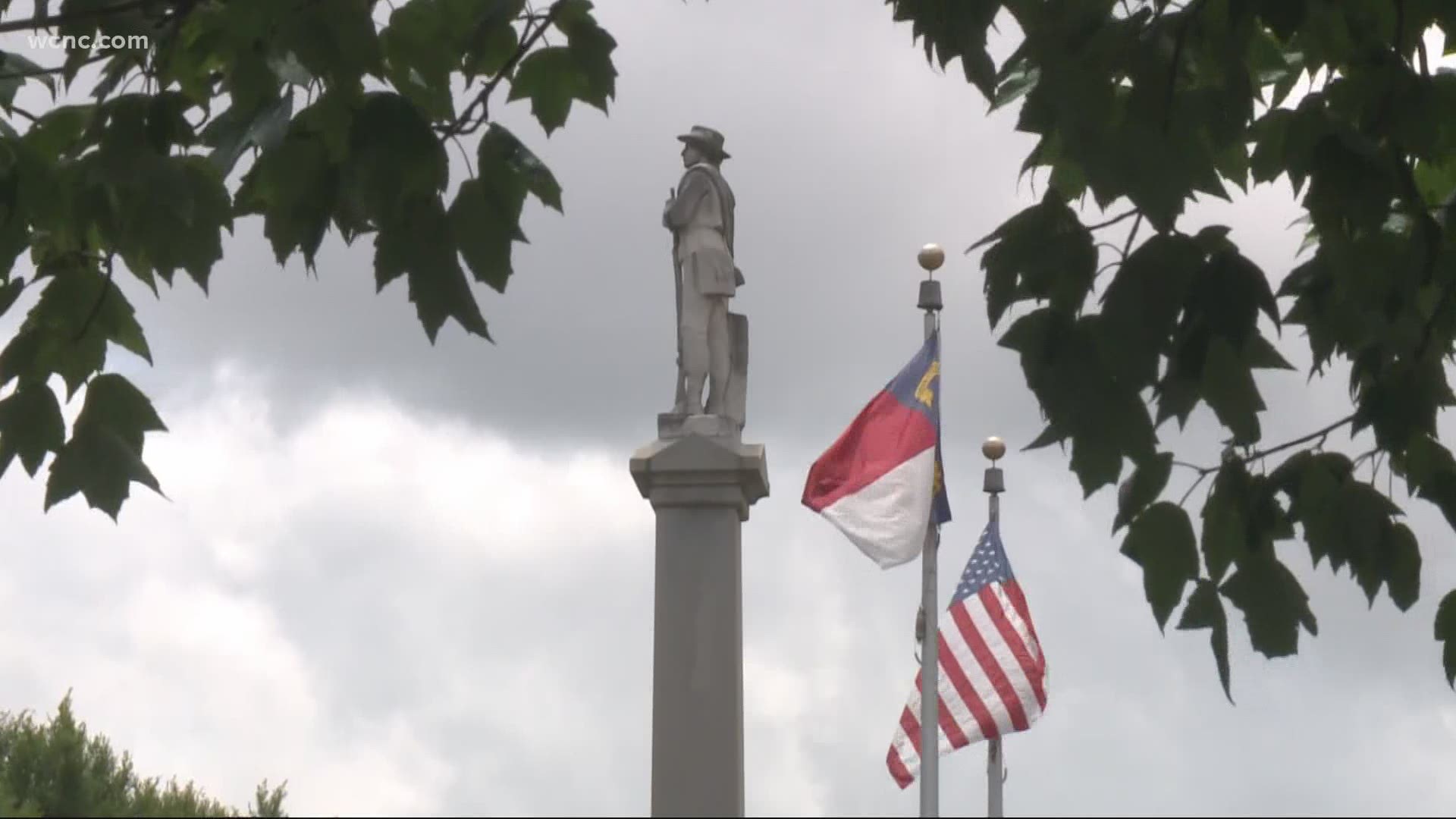 Some activists are calling for the confederate soldiers monument to be instead placed in a museum.