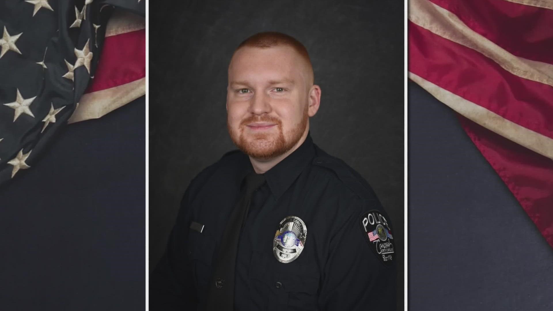 The city of Concord will name a bridge after fallen Officer Jason Shuping Friday.