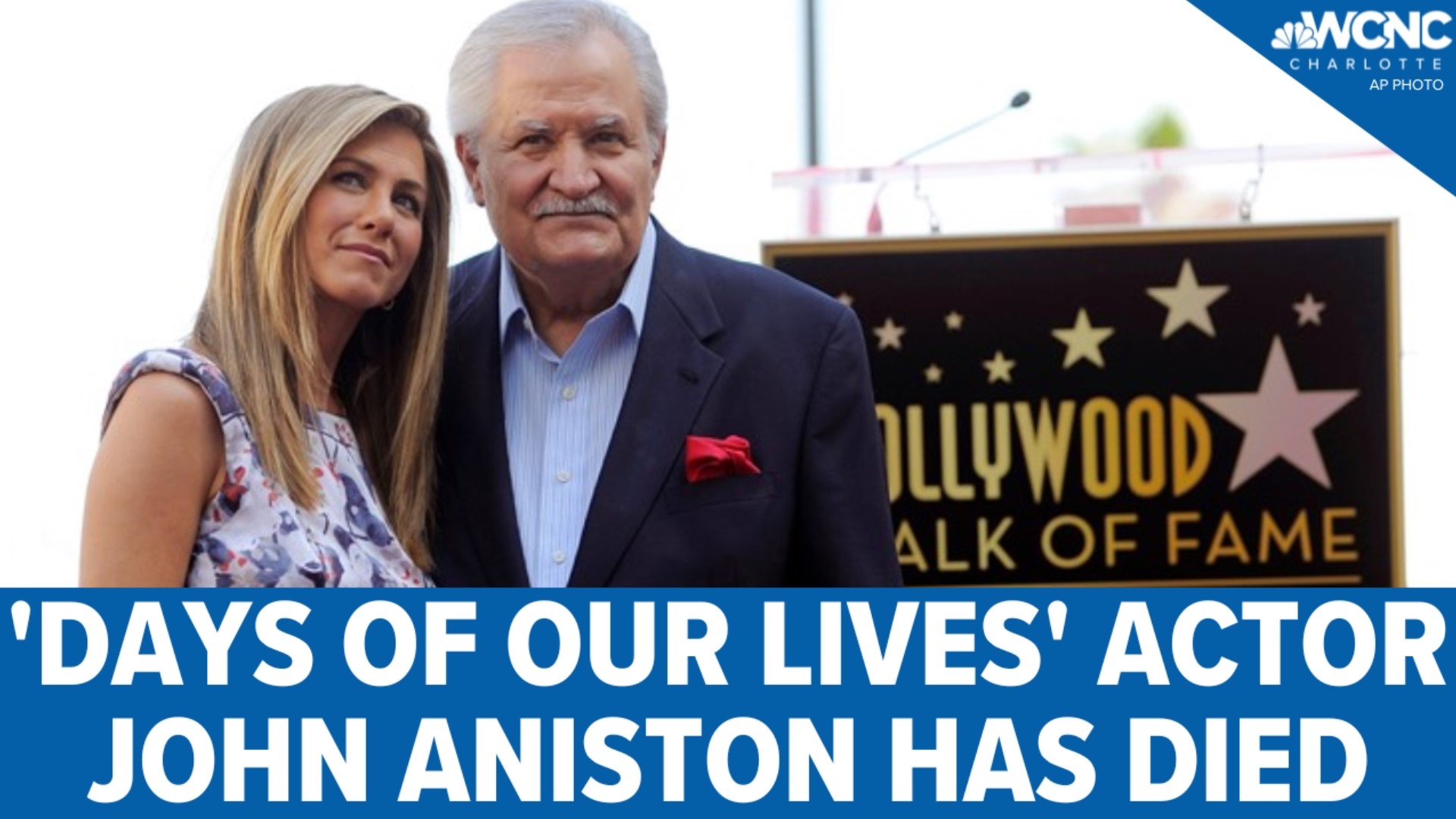 John Aniston was honored earlier this year with a Daytime Emmy Lifetime Achievement Award, presented with a sweet message from his daughter.