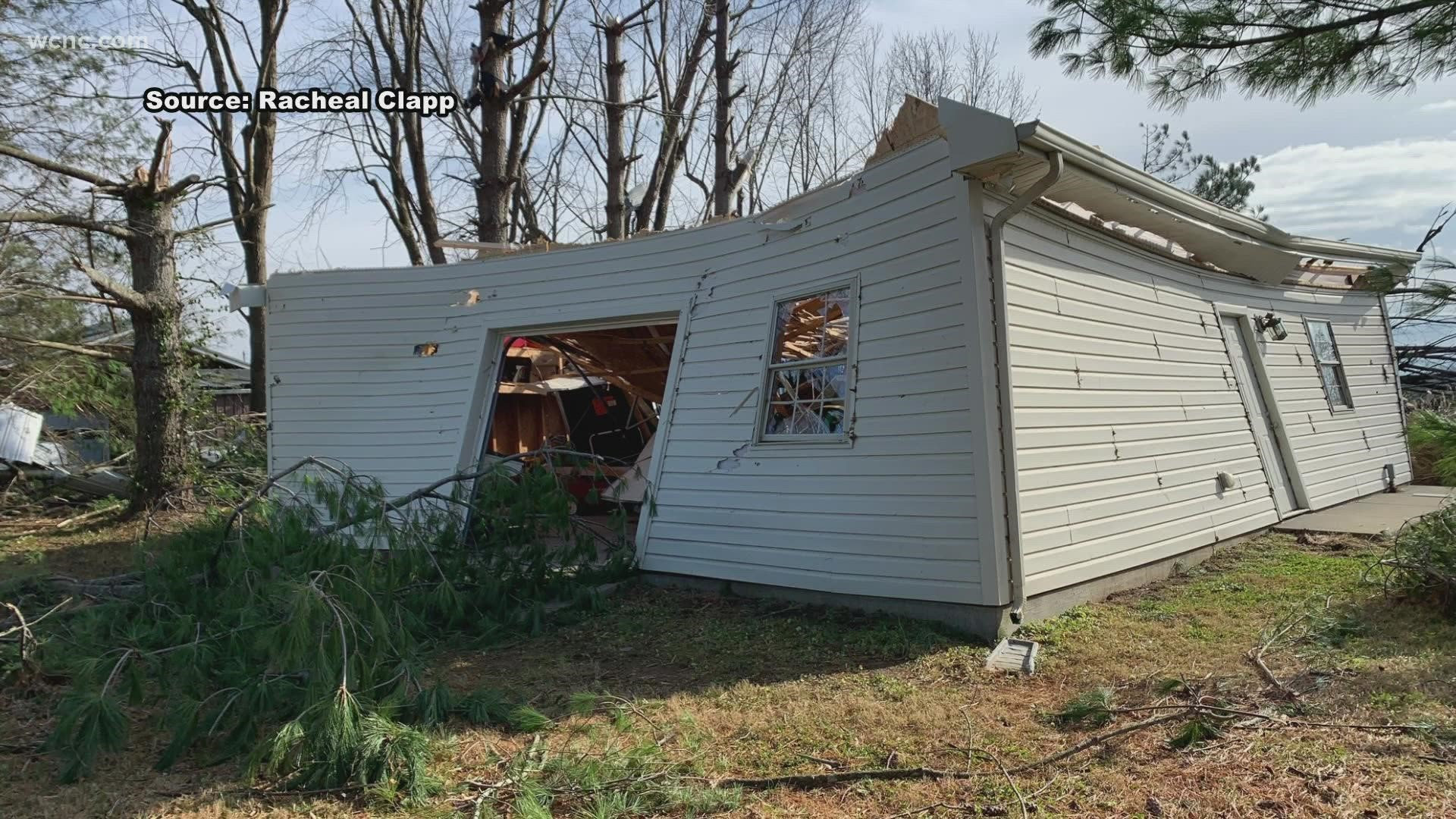 A woman who grew up in Mayfield, Kentucky, but now calls the Charlotte area home.