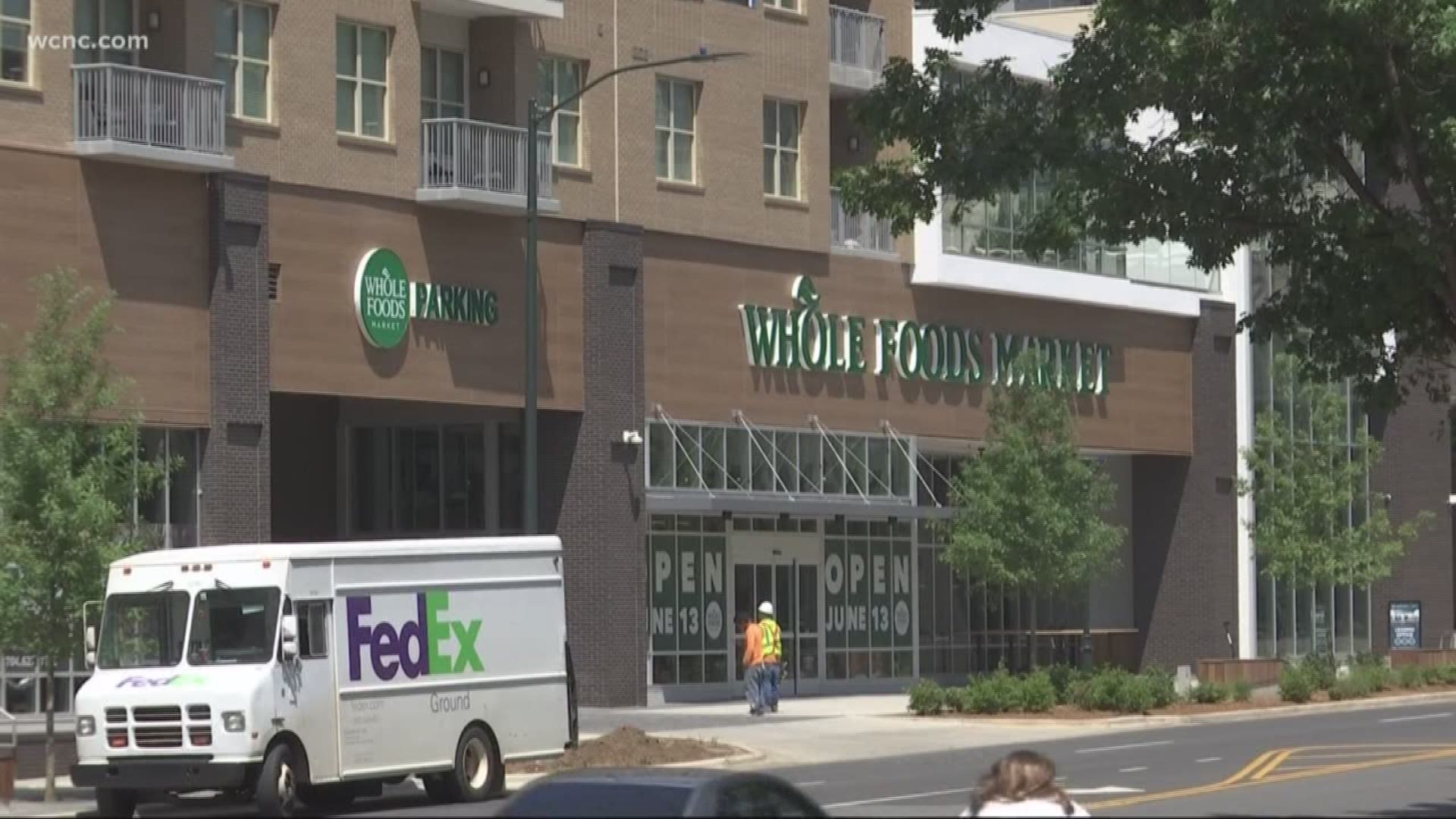 A brand-new Whole Foods will finally open Wednesday, becoming the first full-size grocery store to ever open in the heart of uptown Charlotte.