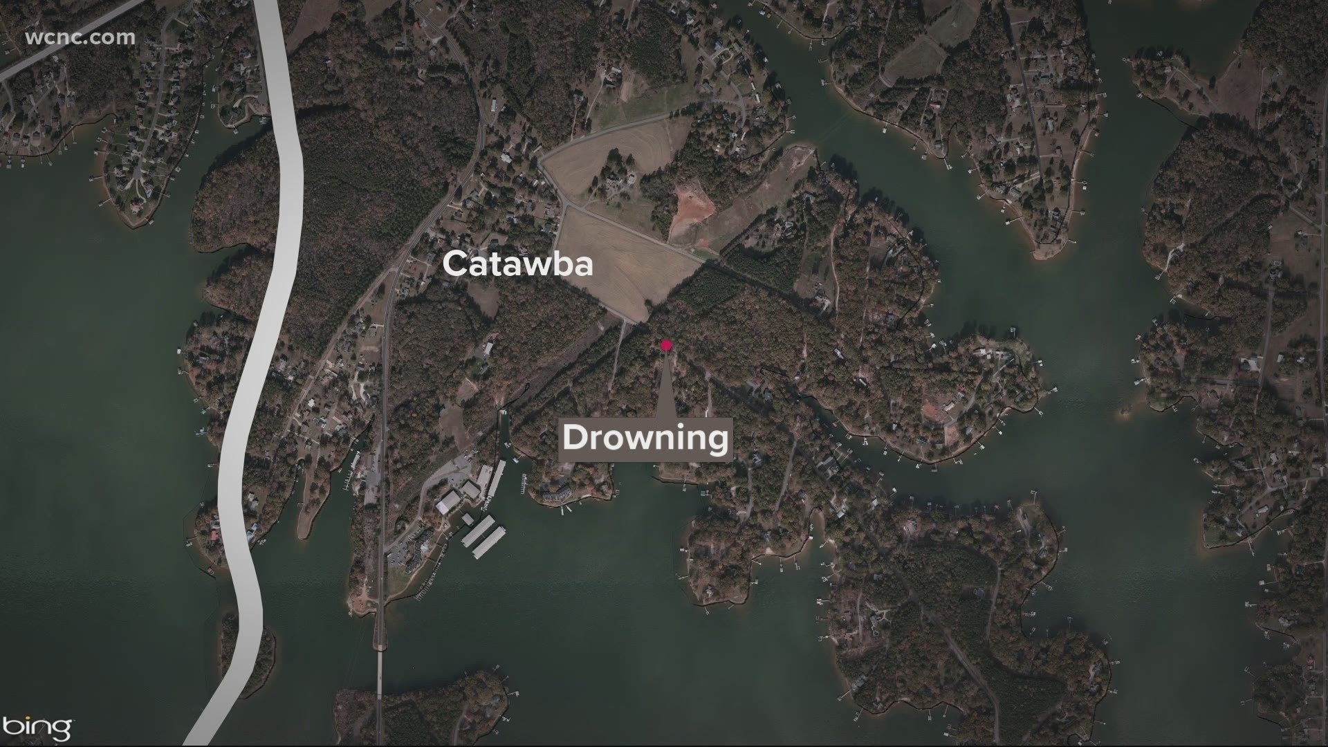 A 72-year-old man was seen swimming in water adjacent to a dock when the Catawba County Sheriff's Office said he went underwater and did not resurface.