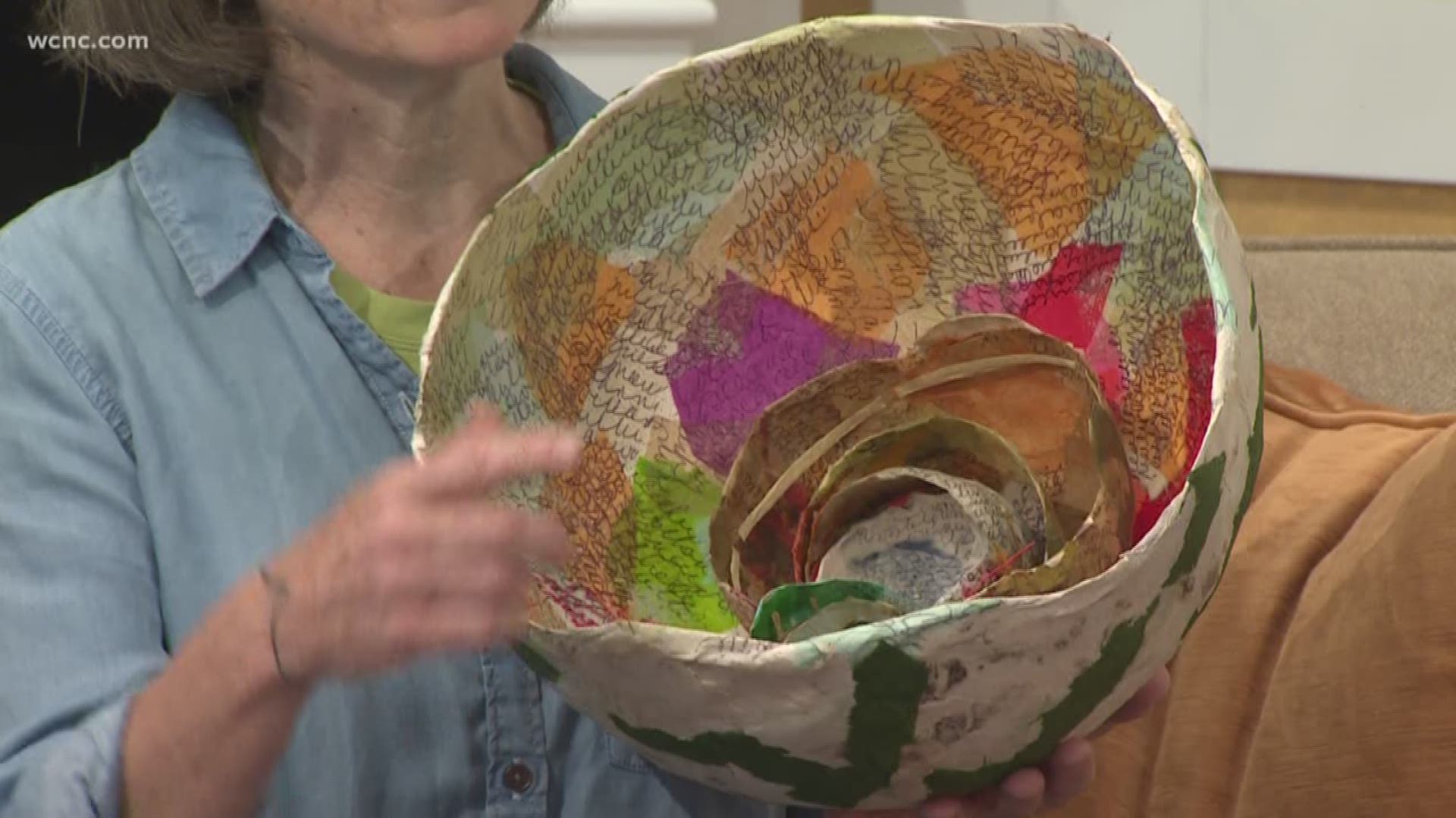 A local event is giving women who have experienced sexual assault a way to connect with others by creating story bowls to express their feelings.