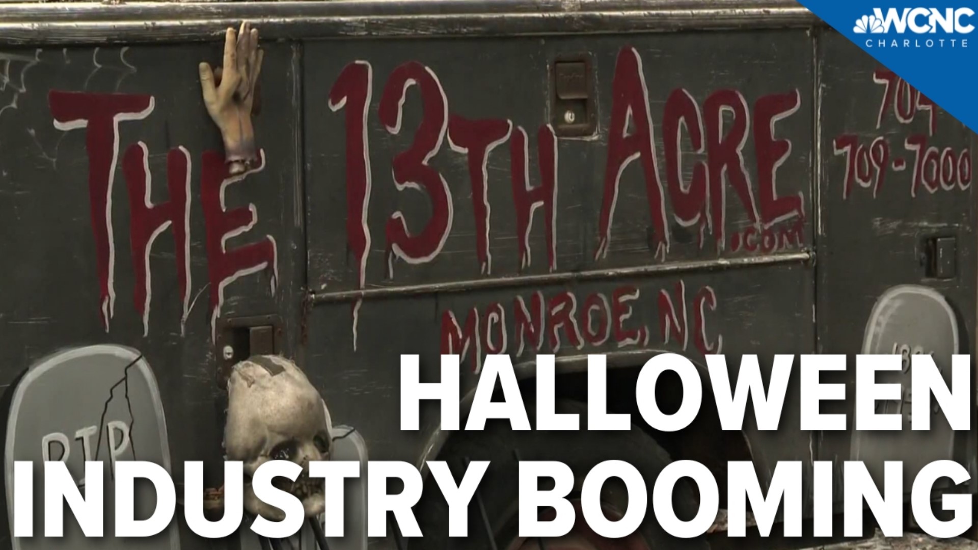 The Halloween industry is booming. Data from the National Retail Federation showed it's almost $11 billion and growing.