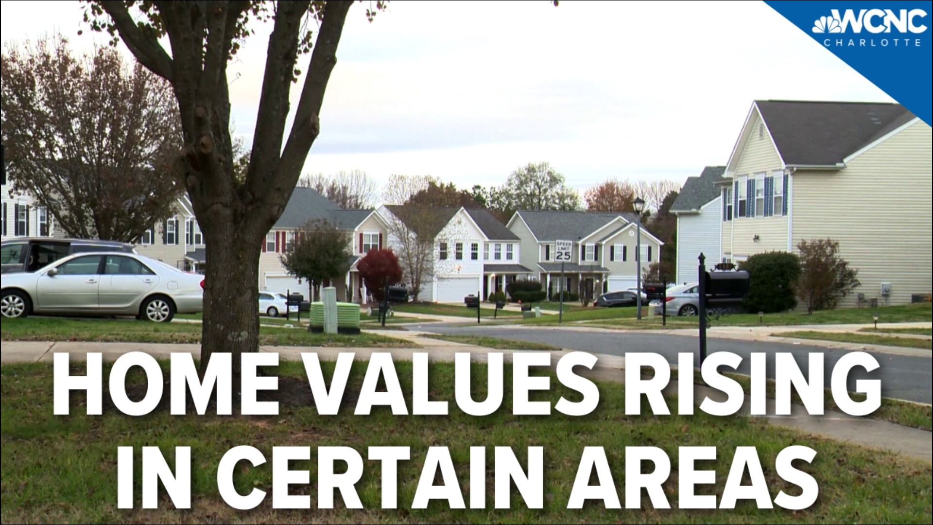 If you live north or west of Uptown Charlotte, home values have increase much more than other neighborhoods.