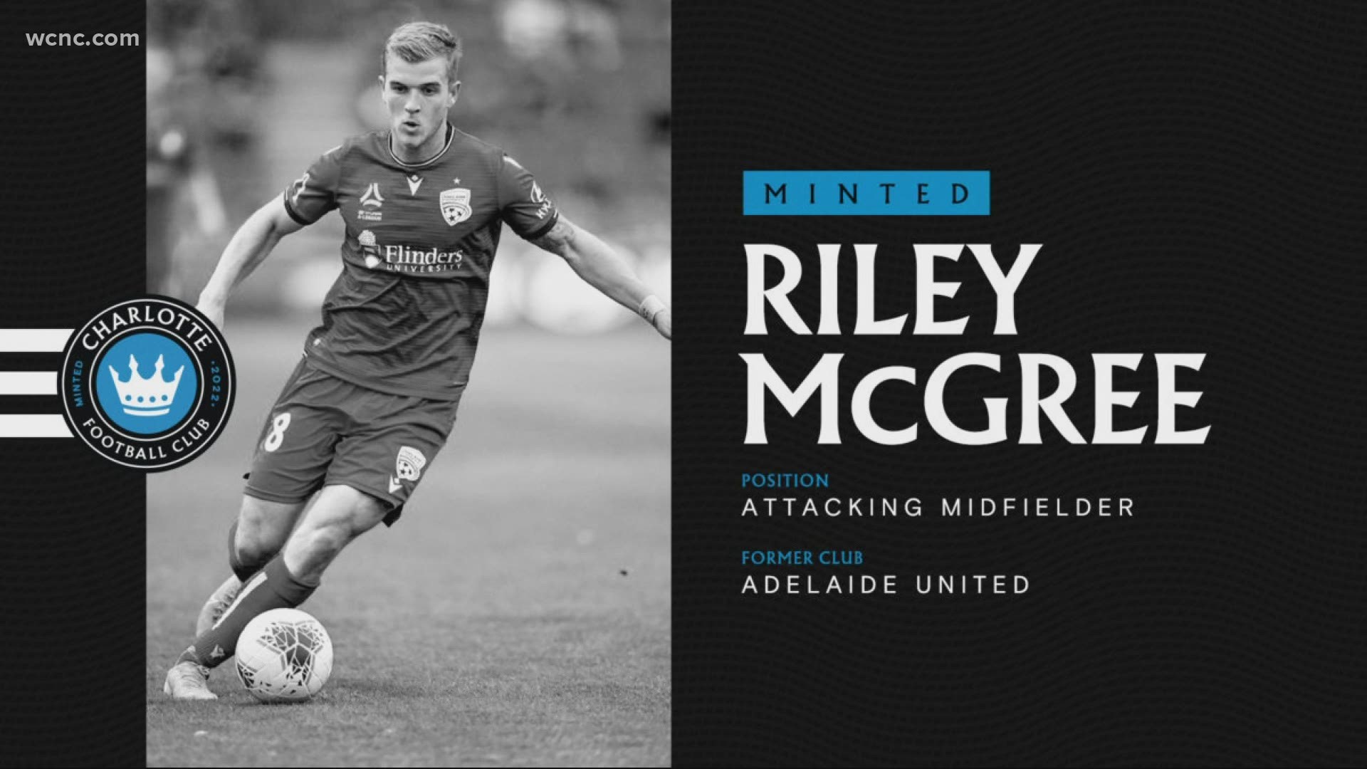 Riley McGree, 21, is an attacking midfielder from Australia.