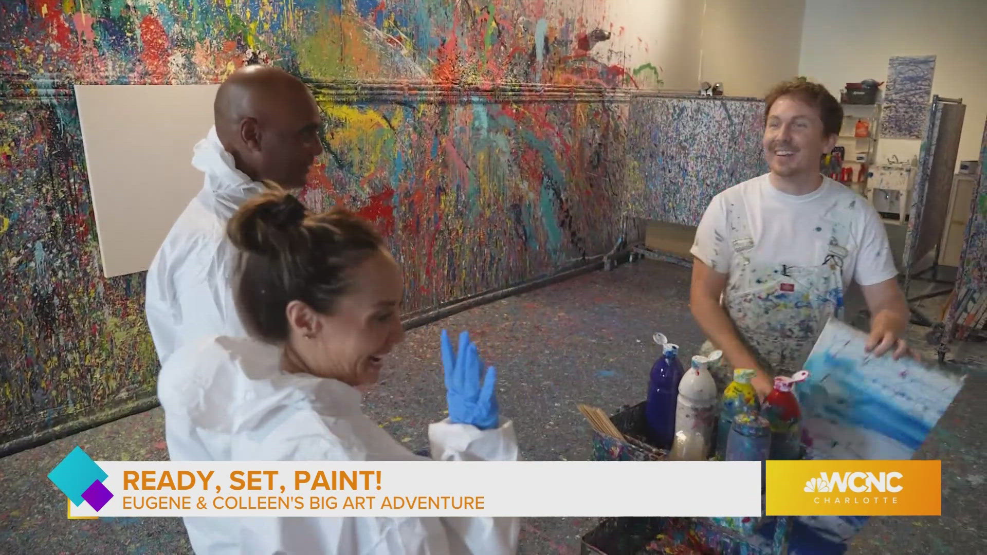 Splatter Charlotte: Perfect for Team Building or Date Night
