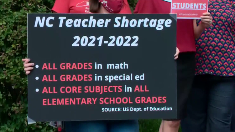 'Right now it’s hard to live, eat, work and provide for' | Teacher advocates demand higher pay