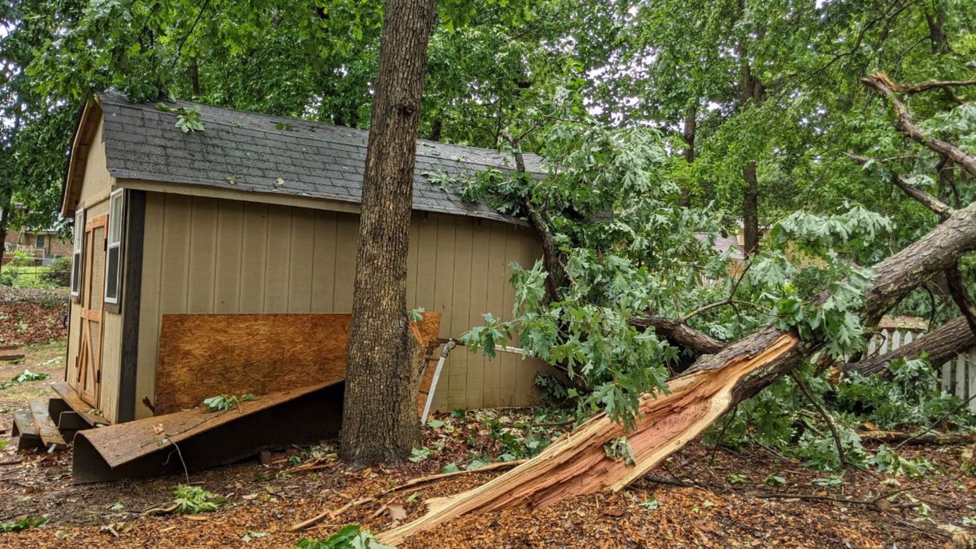 Storm damage across the Charlotte area | Viewer photos | wcnc.com