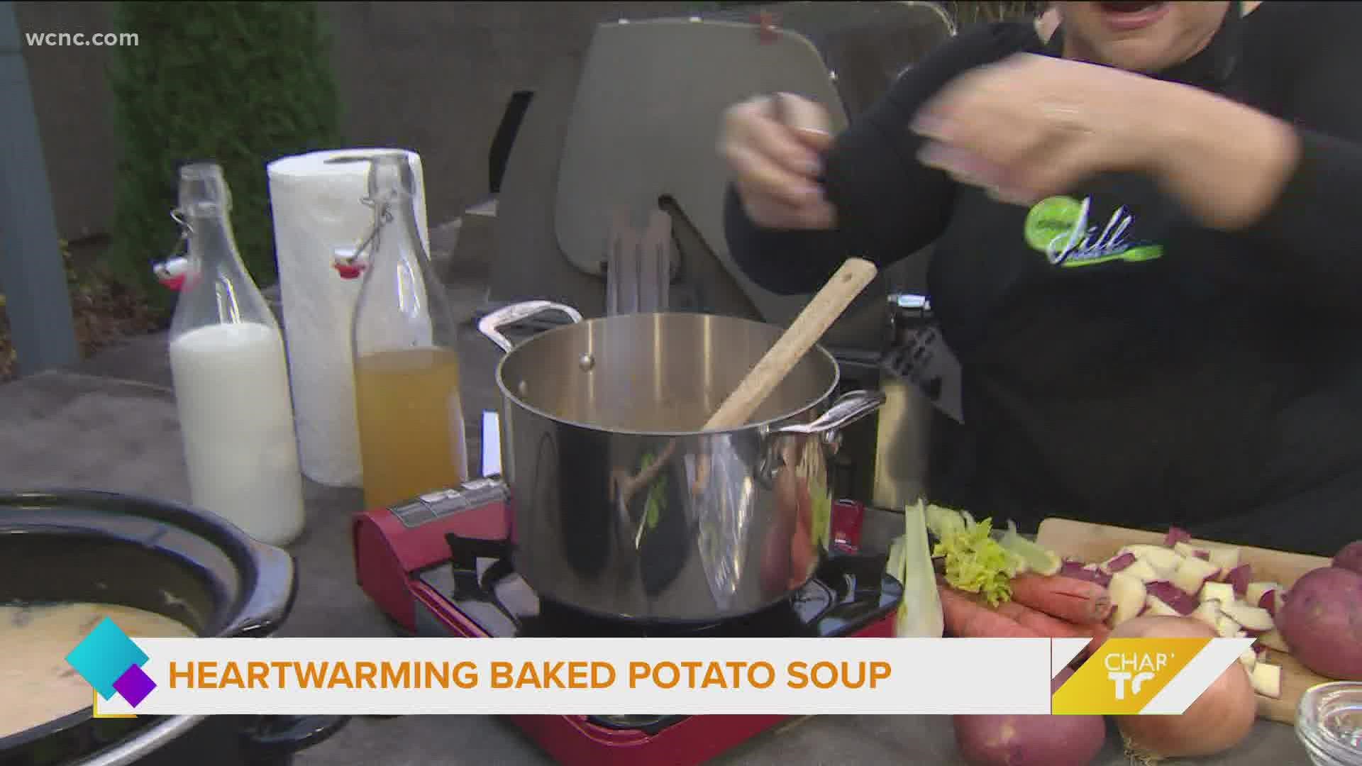 Potato soup is a perfect for the winter season