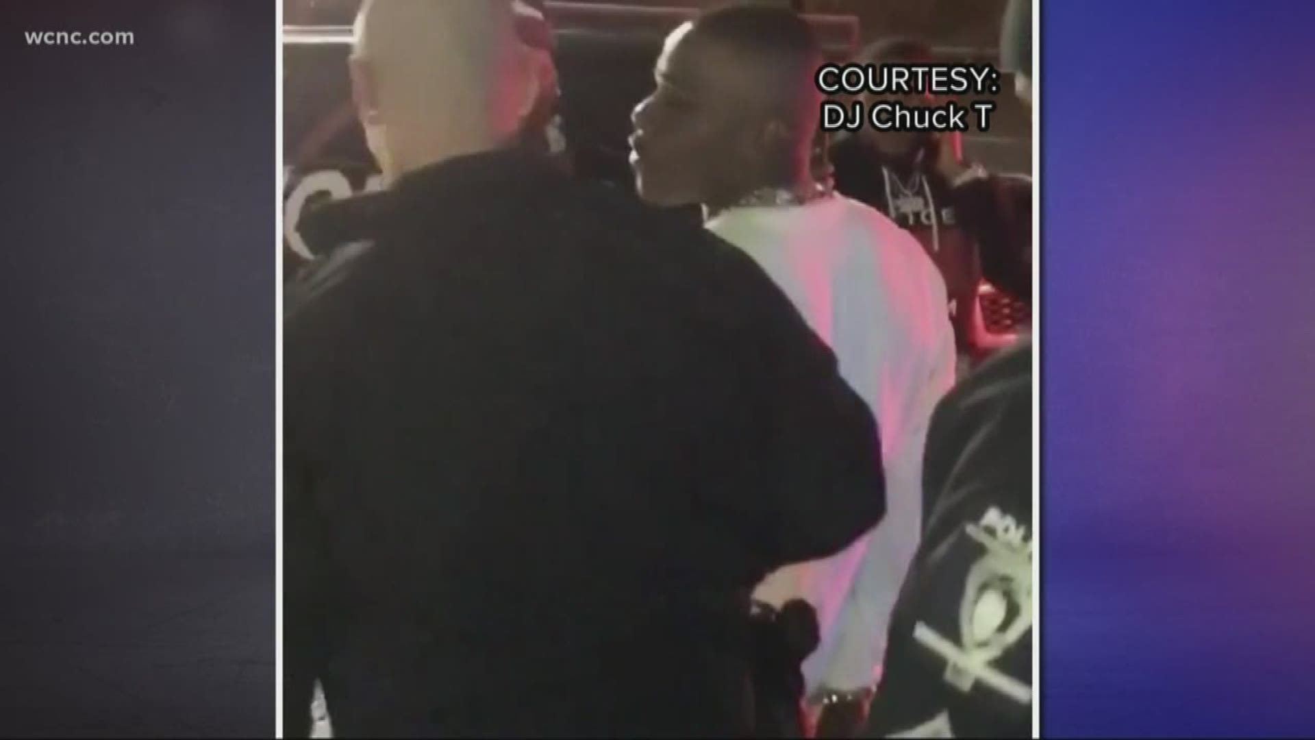Grammy-nominated rapper DaBaby was just released from jail Tuesday morning after being detained after his show in Charlotte.