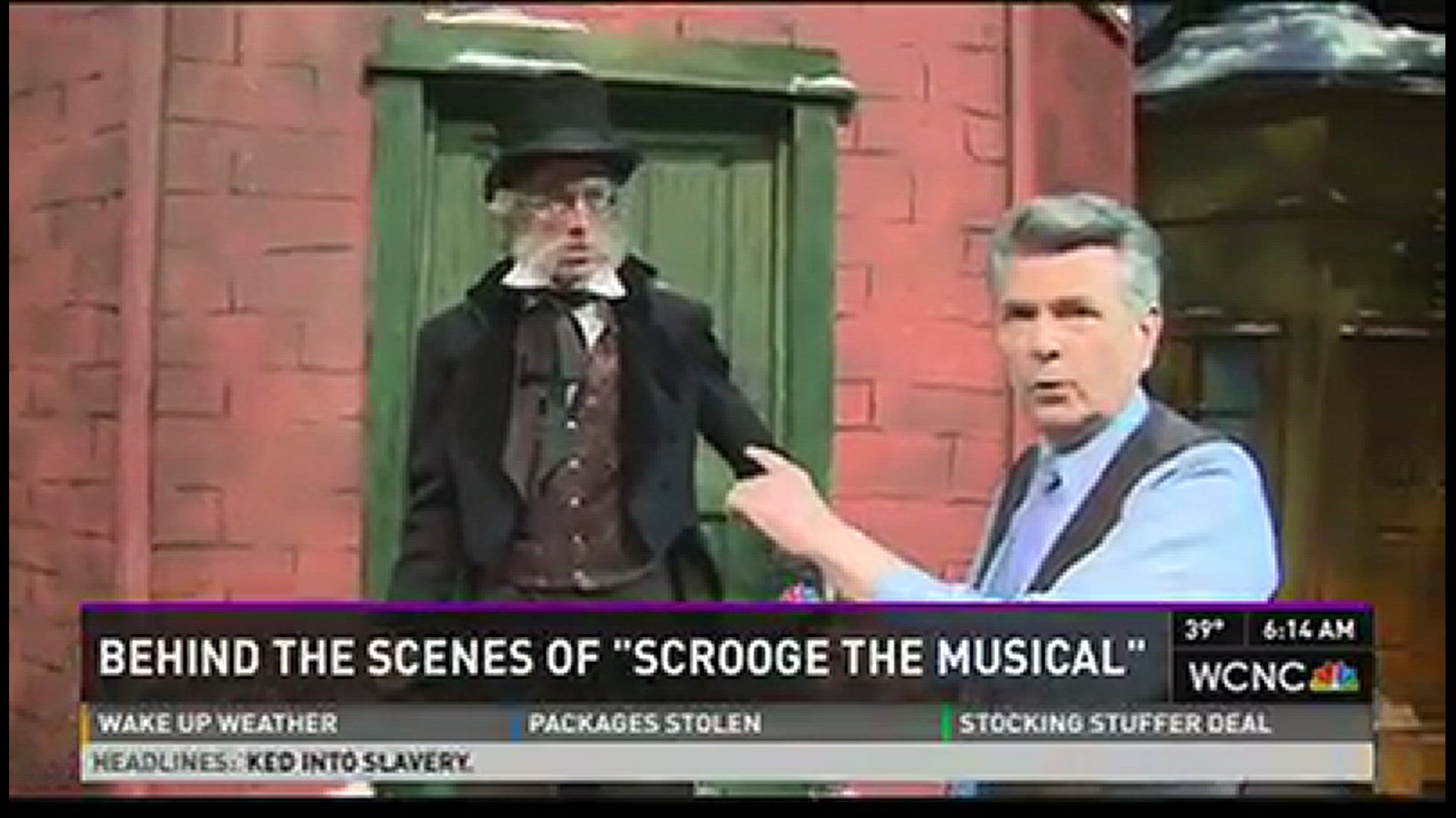 Larry's Look | 'Scrooge the Musical'