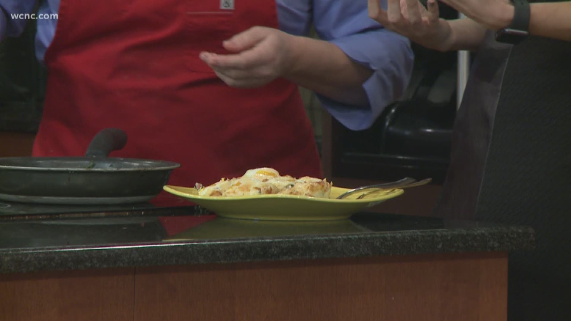 Chef Jenny Brule of Davidson Ice House cooks up a delicious breakfast using leftover ingredients laying around the kitchen.