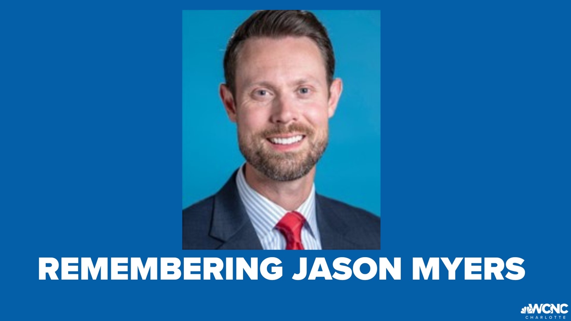 A funeral service was underway for WBTV meteorologist Jason Myers who tragically passed away in a helicopter crash earlier this week.