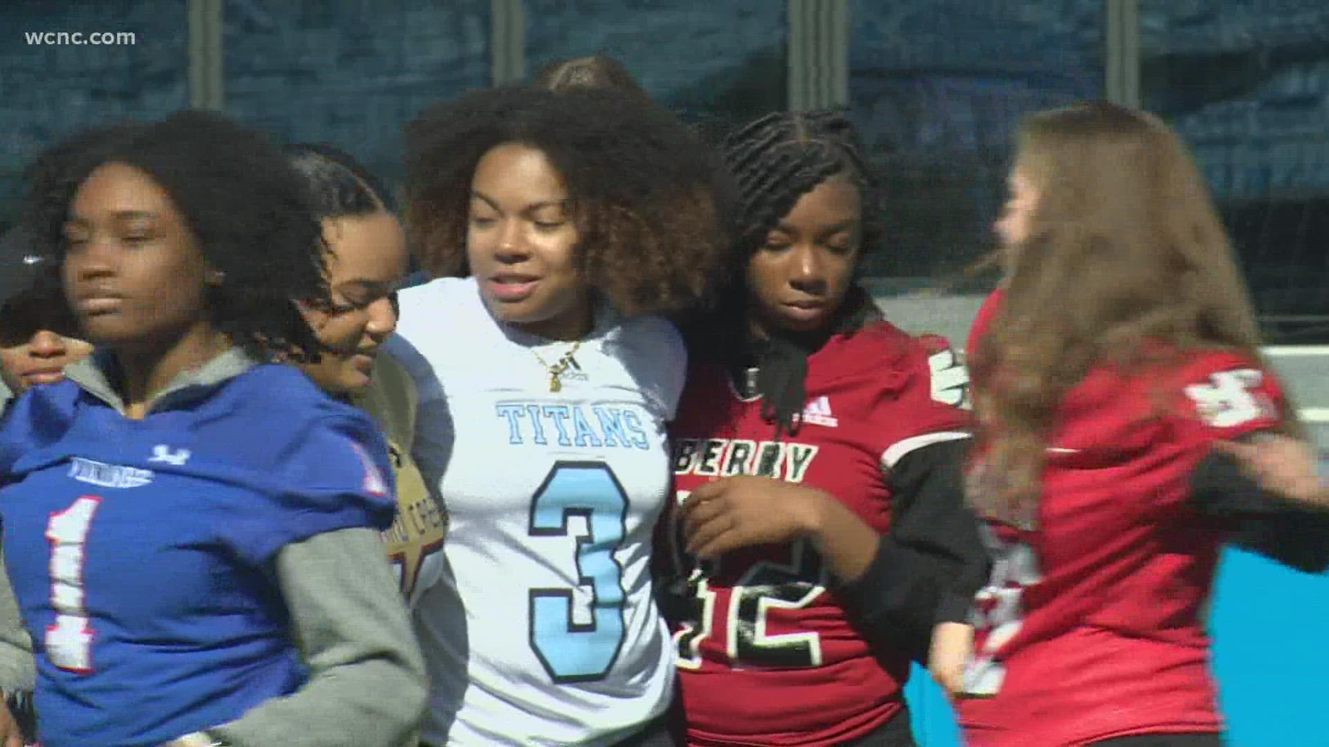 Carolina Panthers, CMS team up to launch flag football league for