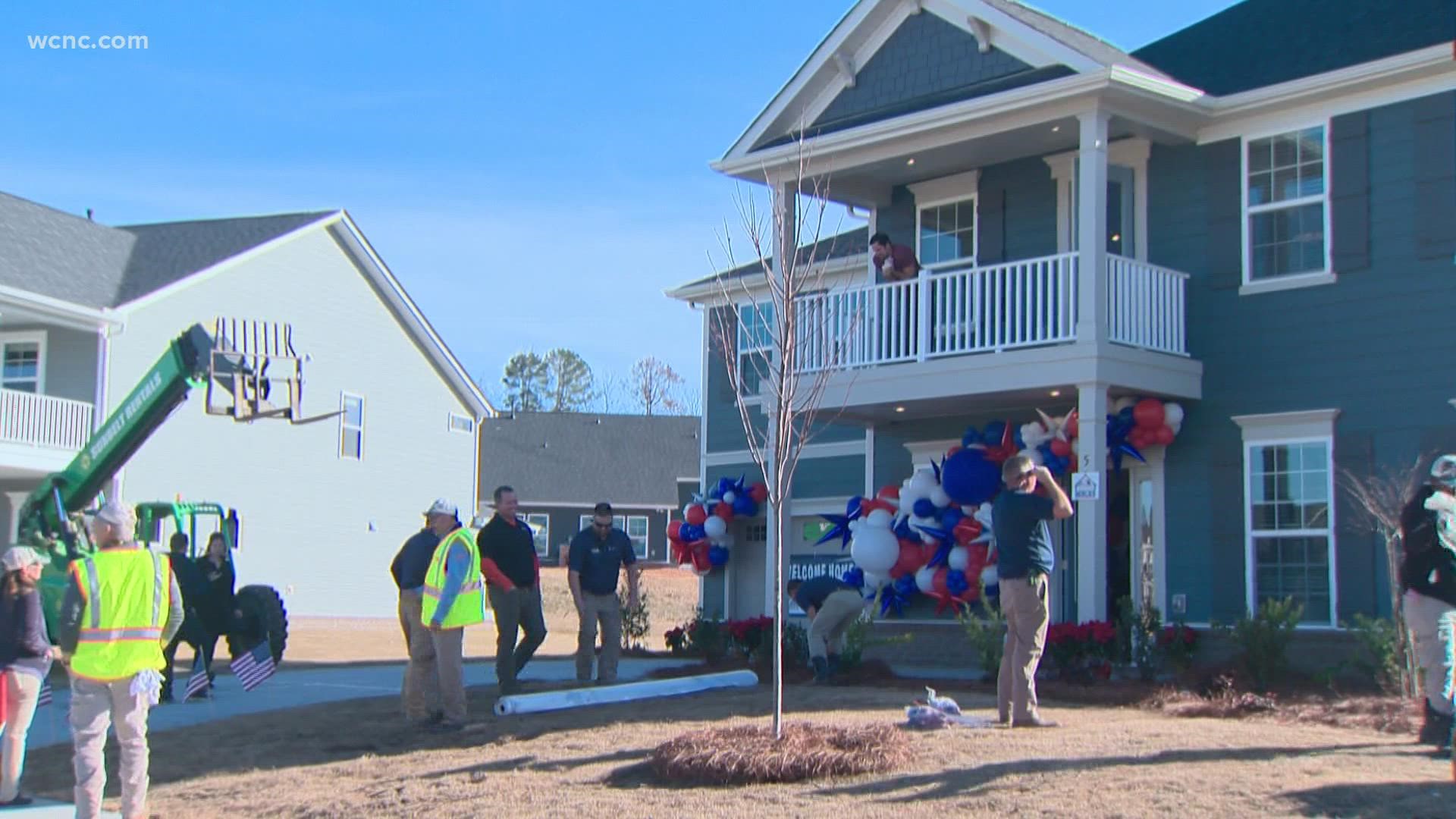 U.S. Army Sergeant First Class Carl Roush was homeless last year. Now, he and his family have a place to call their own.