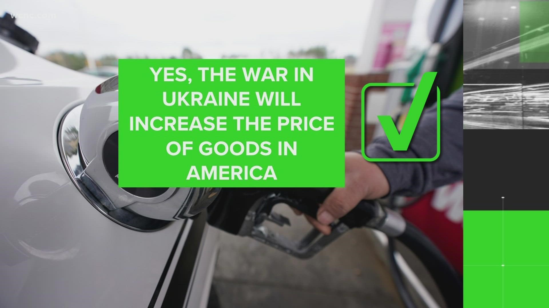 With the war in Ukraine raging on, the supply chain suffers. Many Americans understand the impact of oil, but the effects of the crisis in Ukraine are far-reaching.