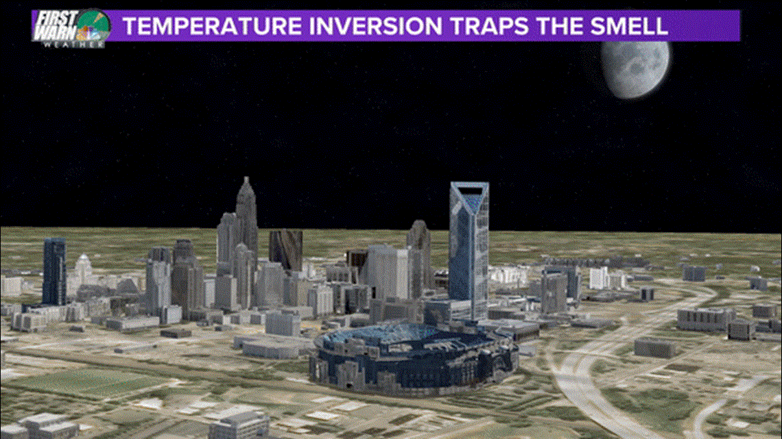 How the smell of natural gas outside might be related to the weather