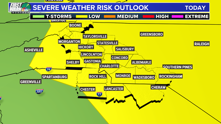 Severe Storms Possible In The Carolinas Wednesday | Wcnc.com